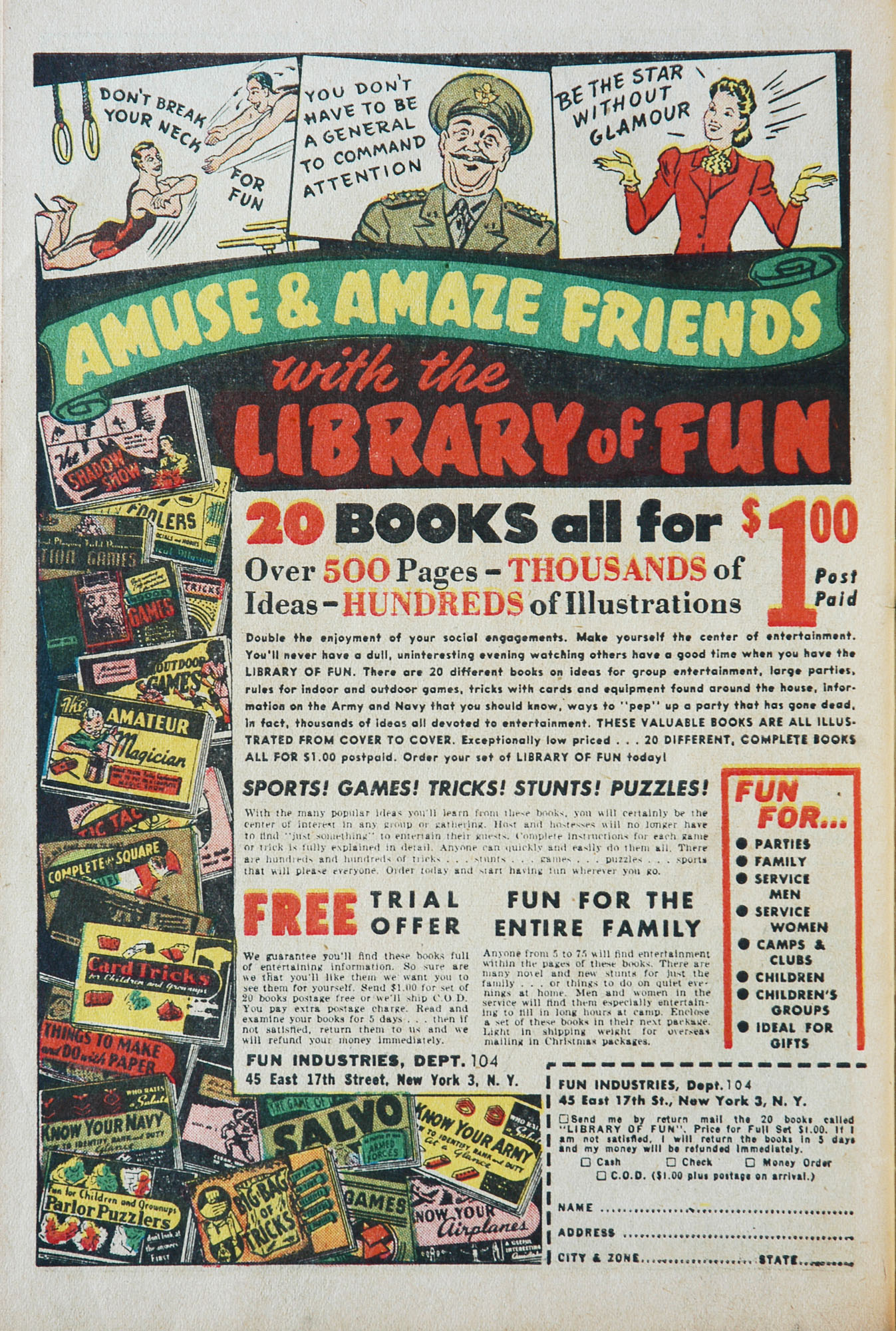 Read online USA Comics comic -  Issue #15 - 34