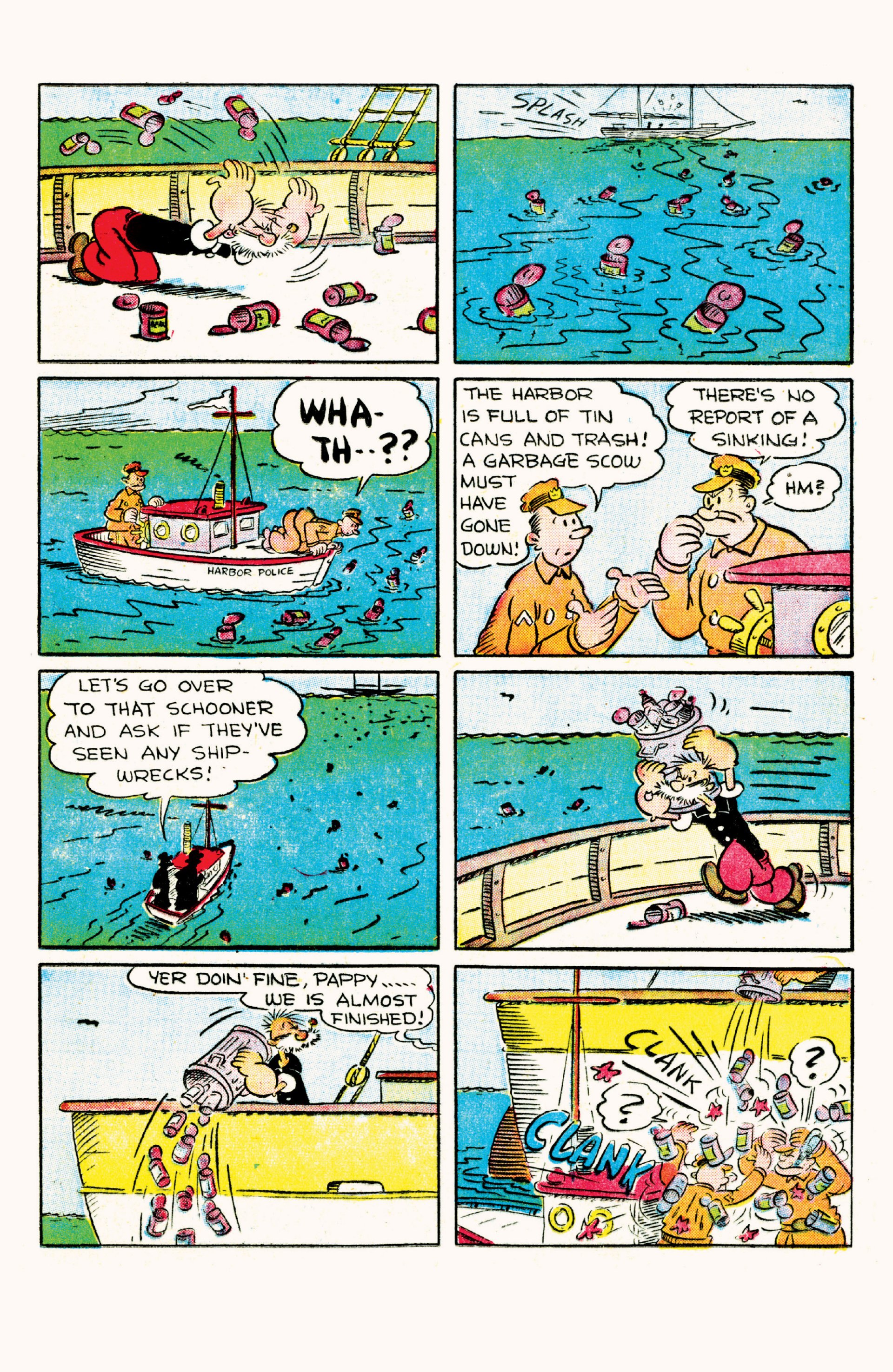 Read online Classic Popeye comic -  Issue #23 - 25