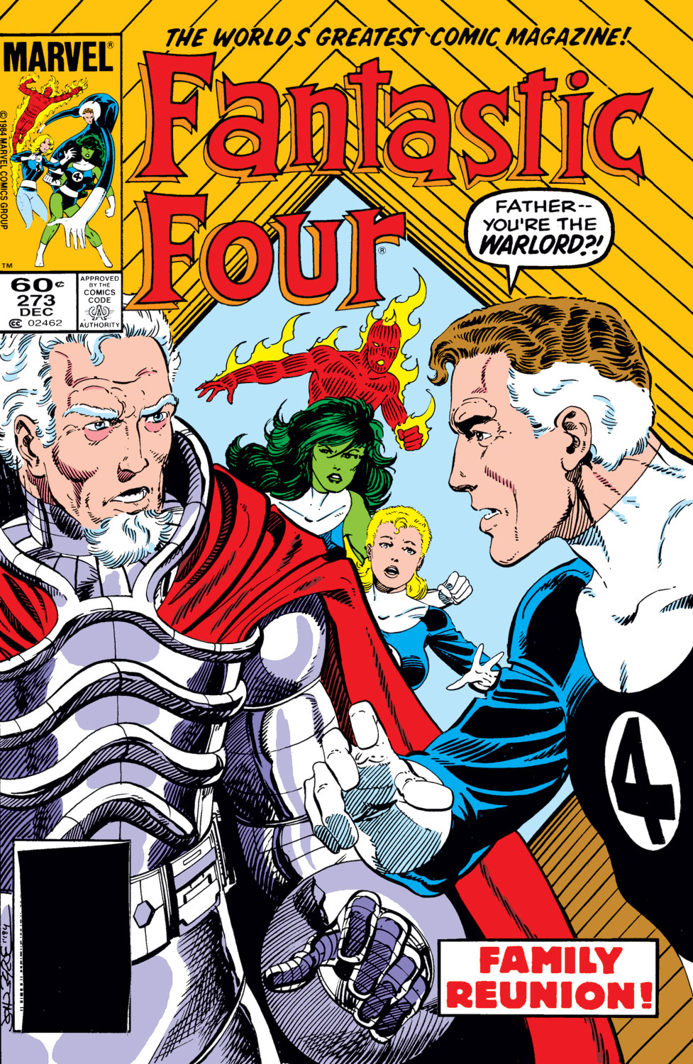 Read online Fantastic Four (1961) comic -  Issue #273 - 1