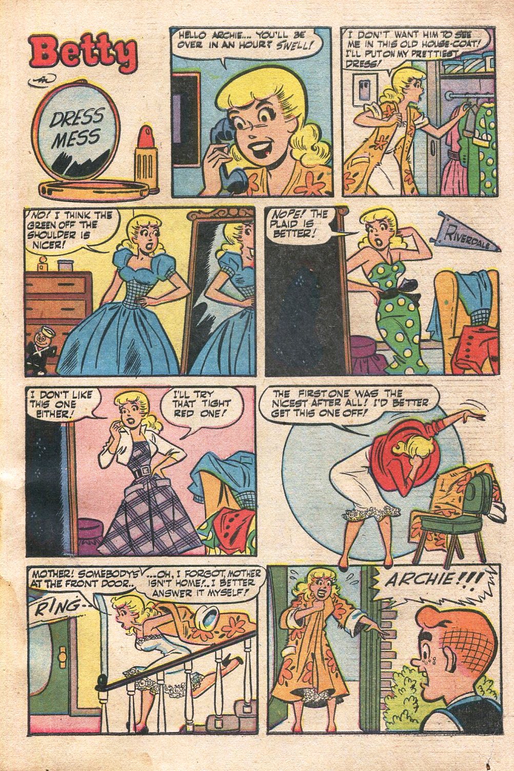 Read online Archie's Girls Betty and Veronica comic -  Issue #4 - 35