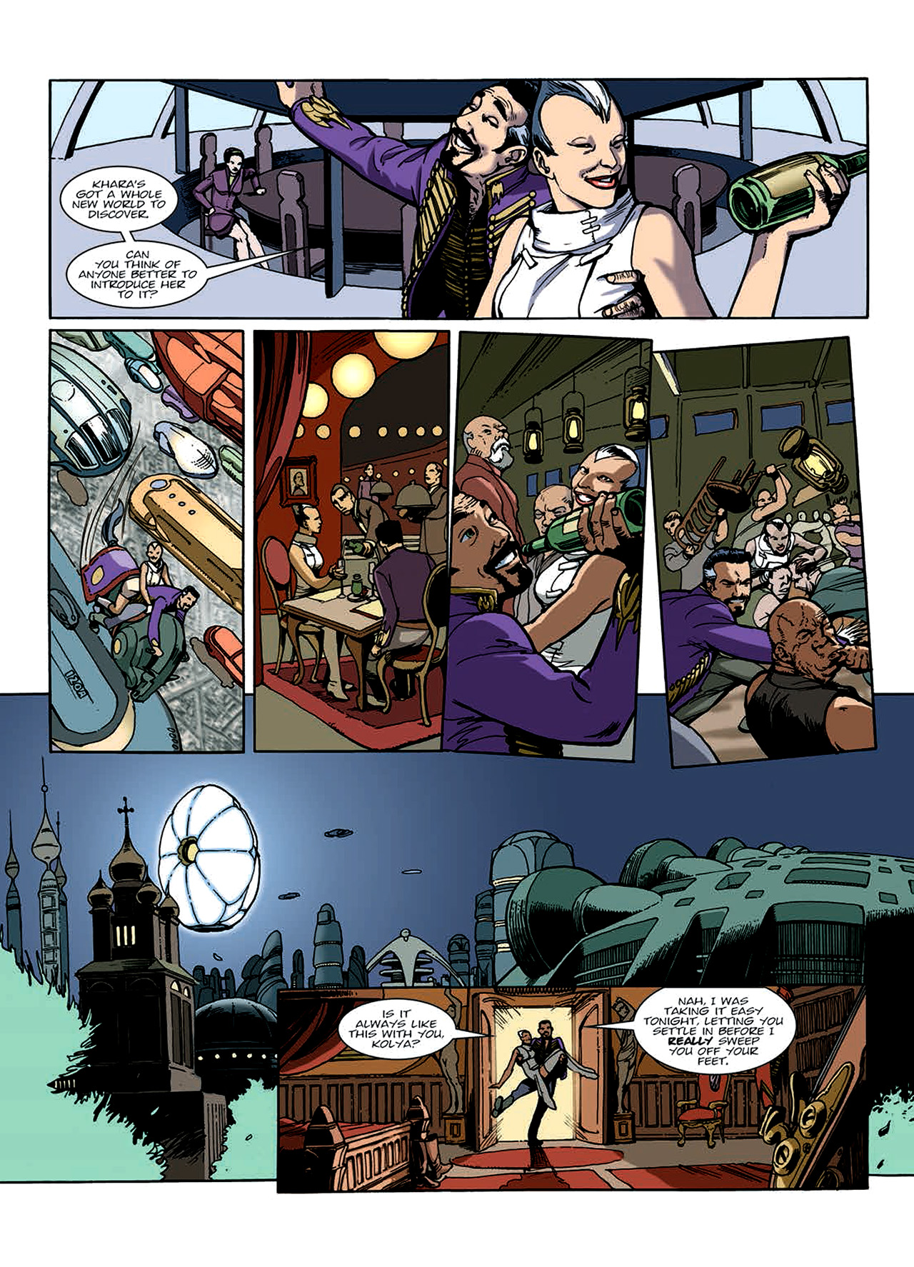 Read online Nikolai Dante comic -  Issue # TPB 7 - 156
