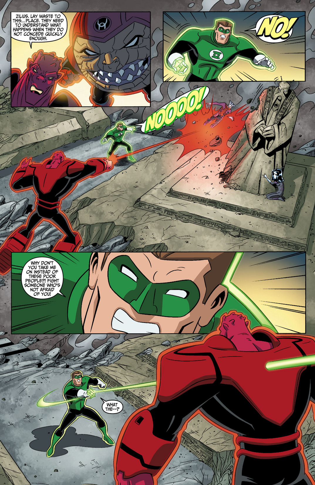 Read online Green Lantern: The Animated Series comic -  Issue #6 - 9