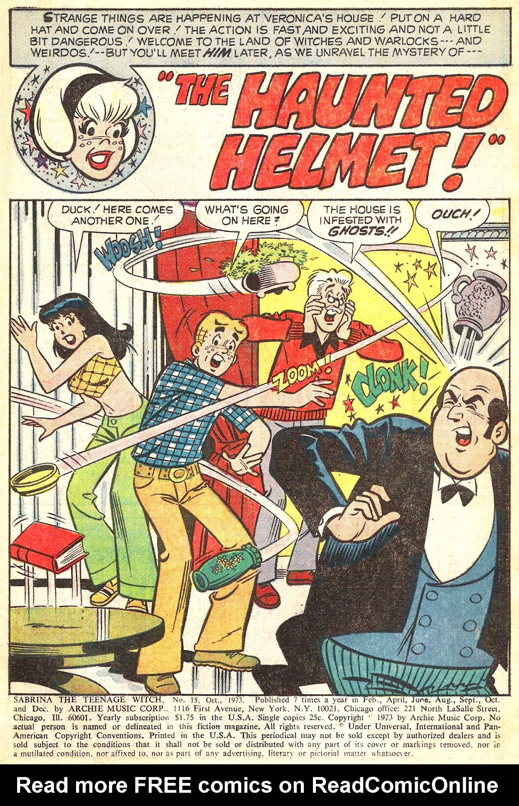 Sabrina The Teenage Witch (1971) Issue #15 #15 - English 3 Sabrina The Teenage Witch (1971) Issue #15 #15 - English 3
