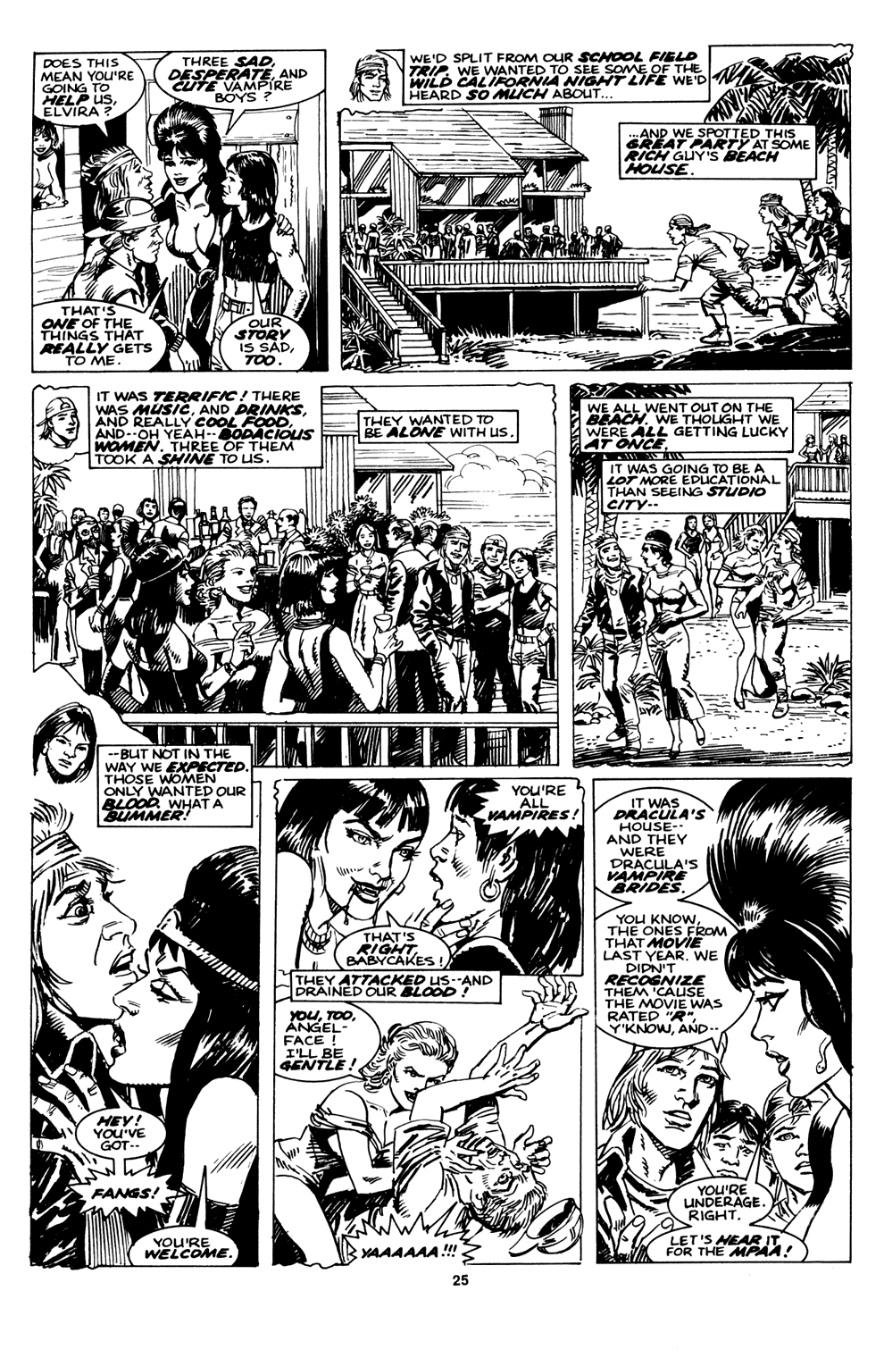 Read online Elvira, Mistress of the Dark comic -  Issue #13 - 27