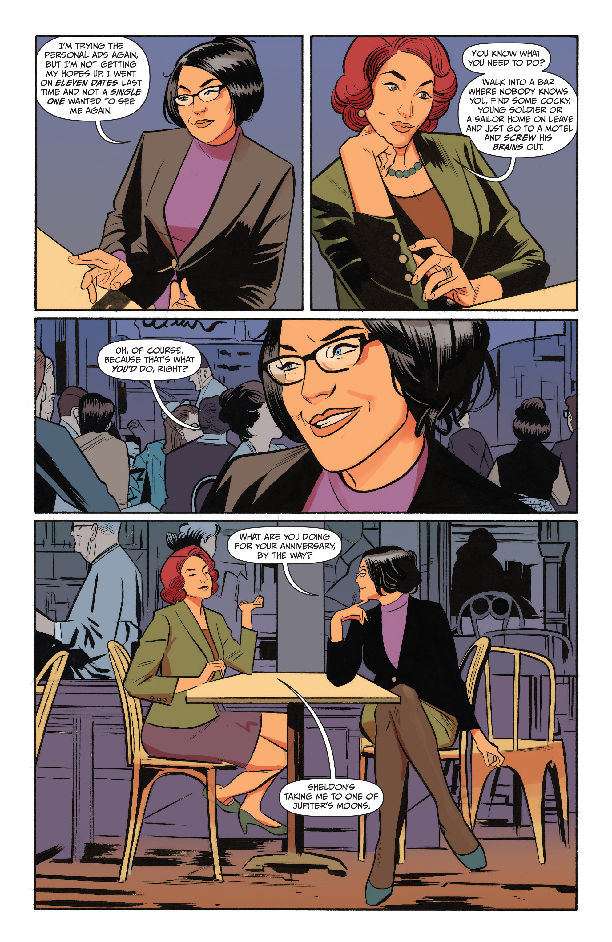 Read online Jupiter's Circle Volume 2 comic -  Issue #1 - 10