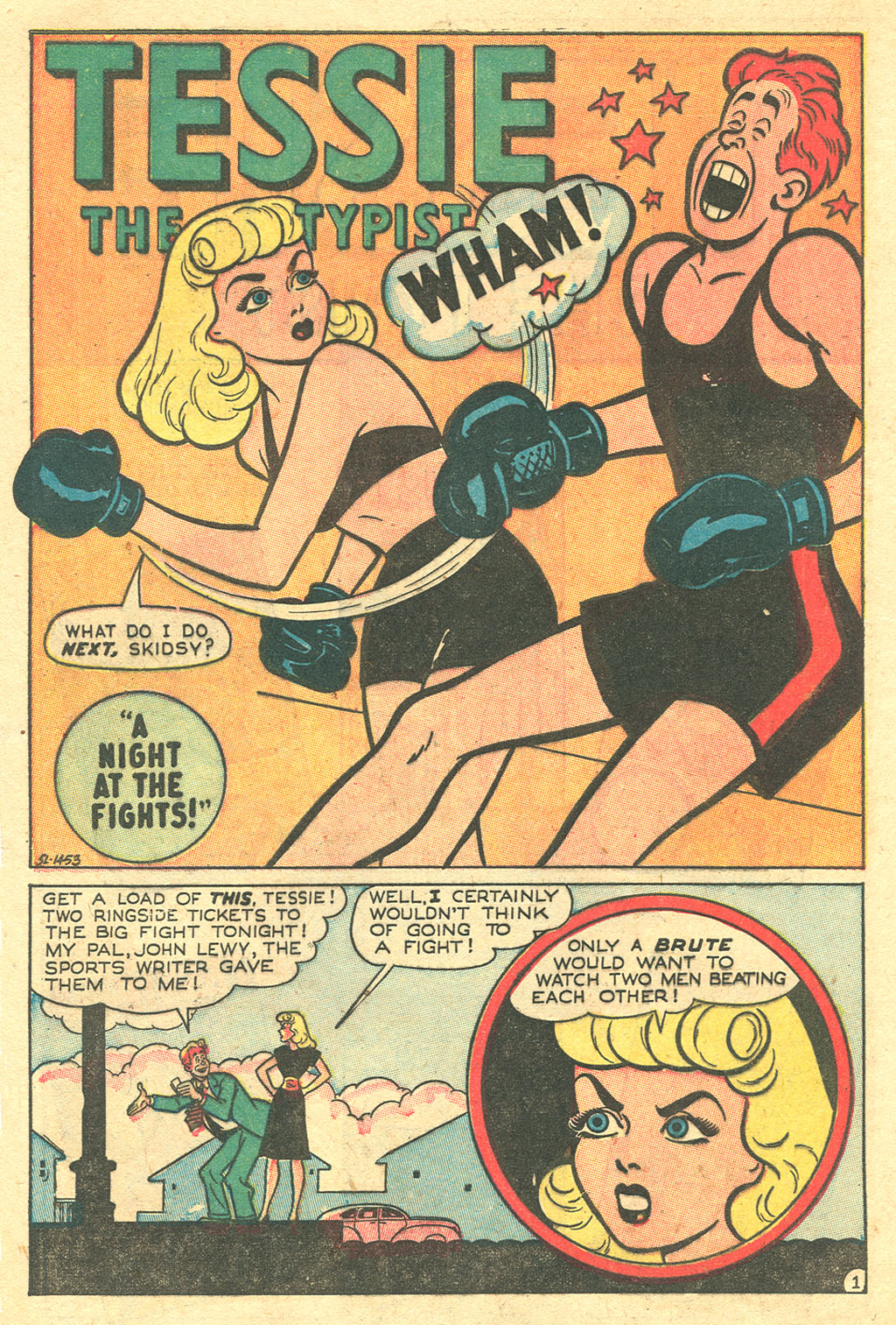 Read online Tessie the Typist comic -  Issue #11 - 4