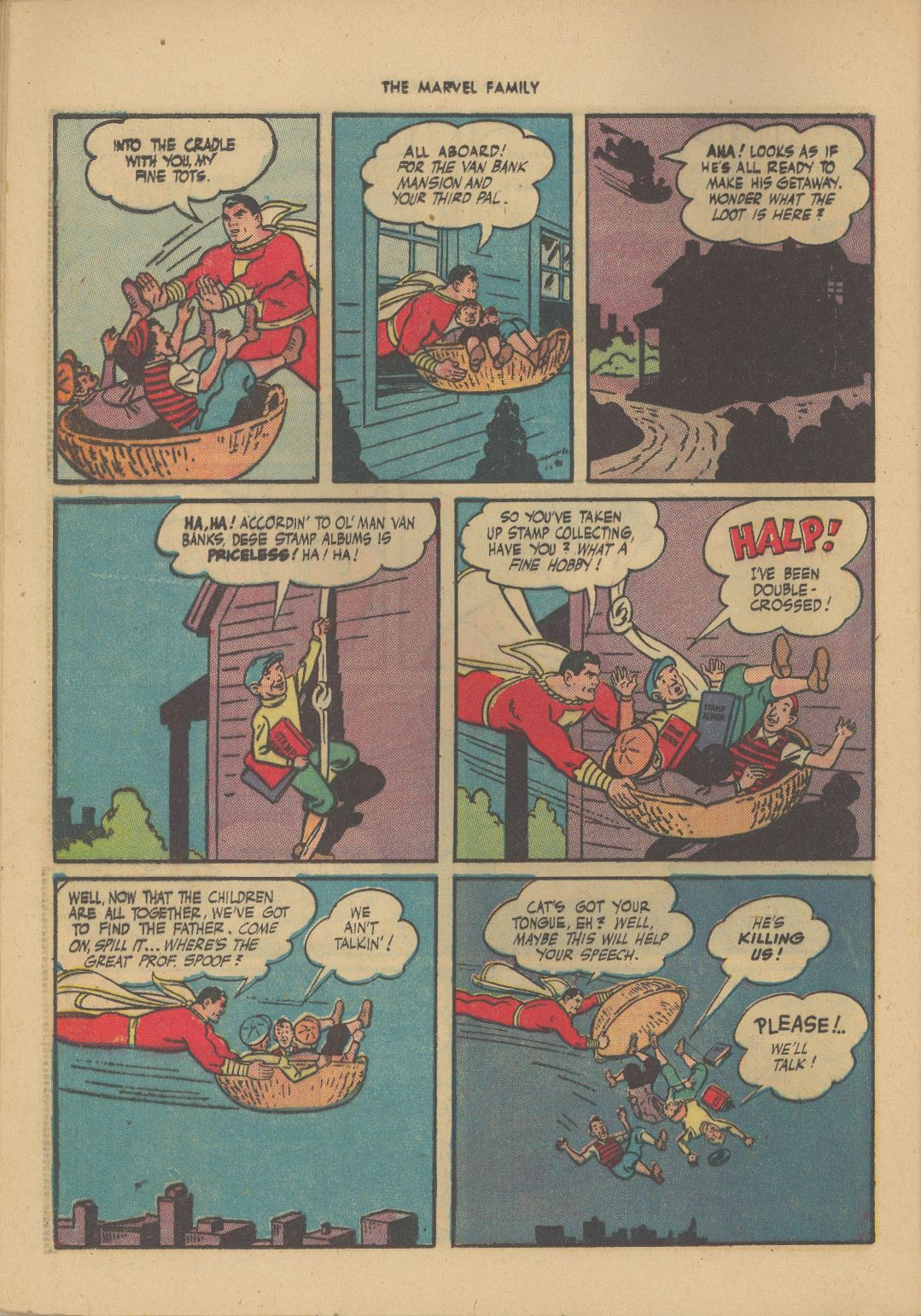 Read online The Marvel Family comic -  Issue #5 - 22