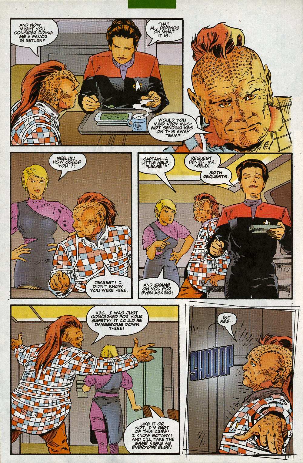 Read online Star Trek: Voyager comic -  Issue #4 - 12