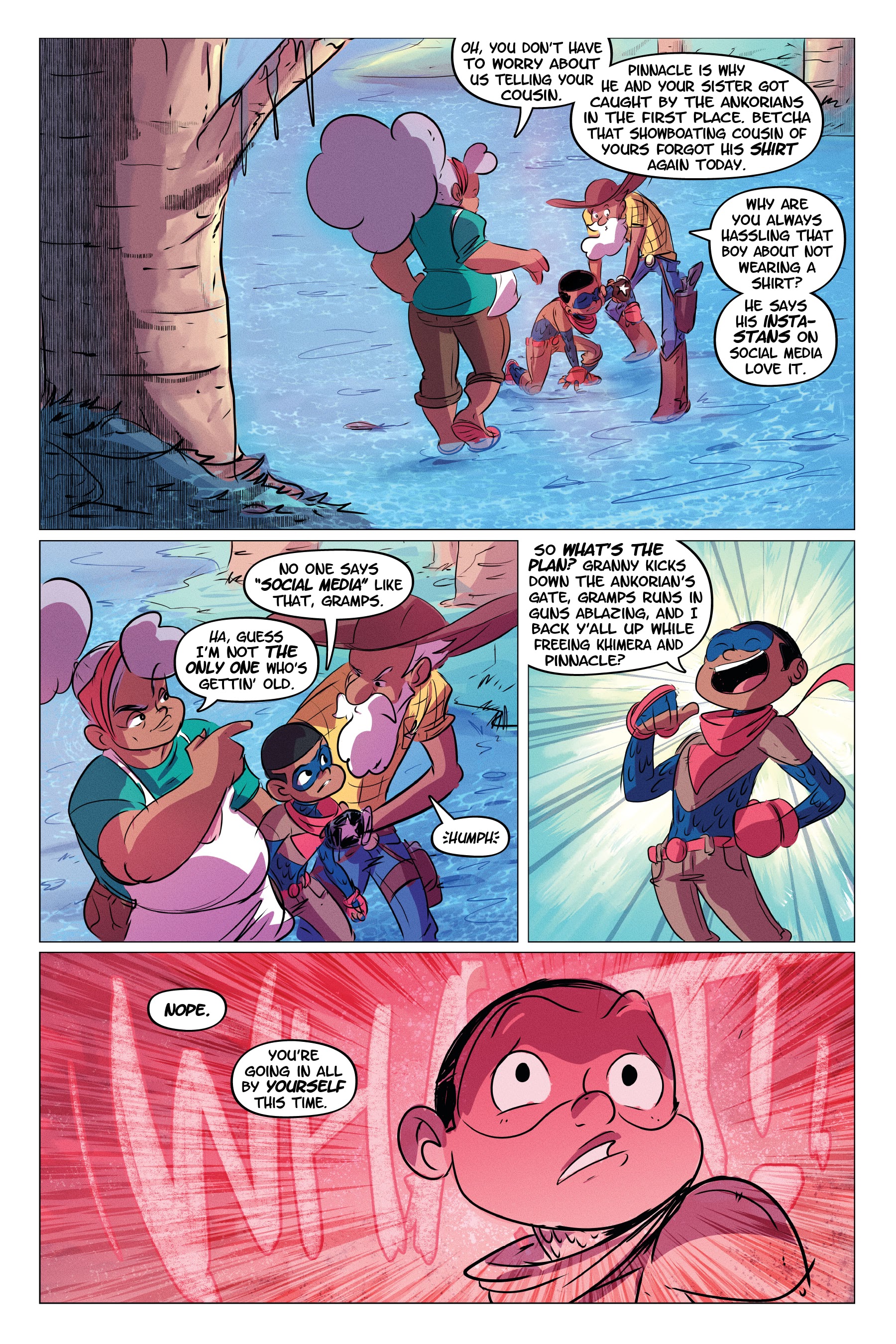 Read online Pax Samson: The Cookout comic -  Issue # TPB (Part 1) - 11