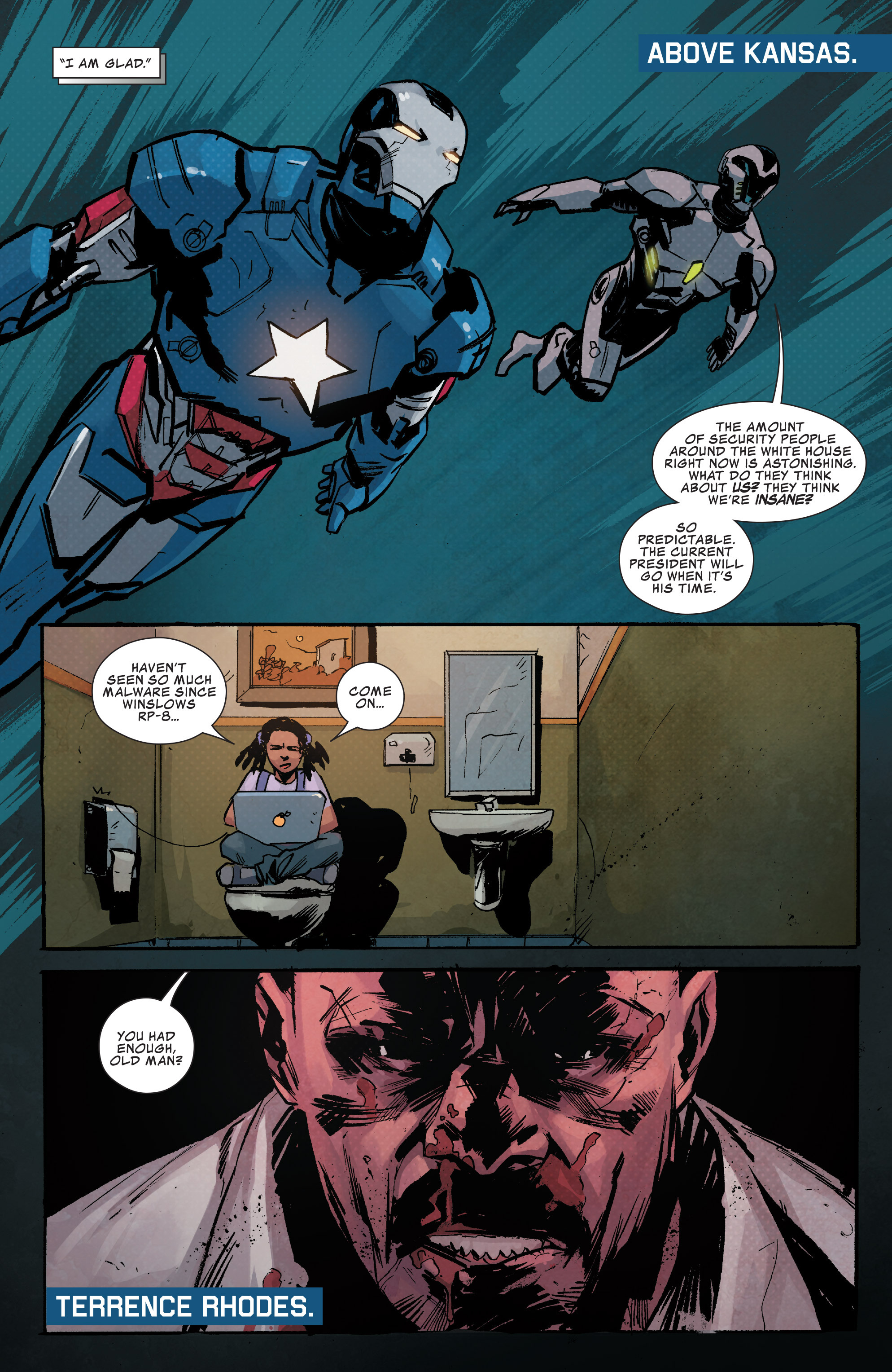Read online Iron Patriot comic -  Issue #4 - 7