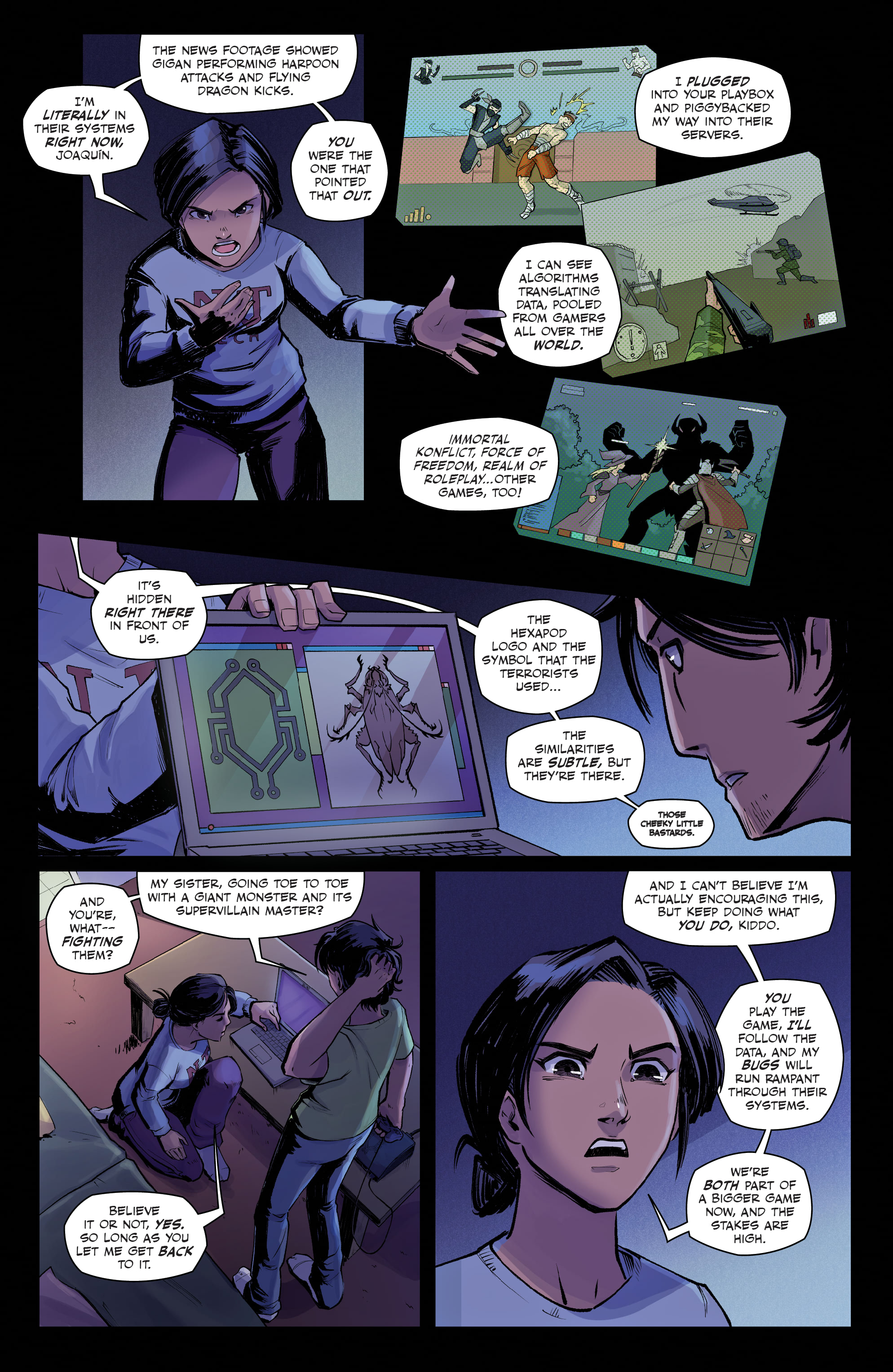 Read online Godzilla Rivals: Vs. Gigan comic -  Issue # Full - 25
