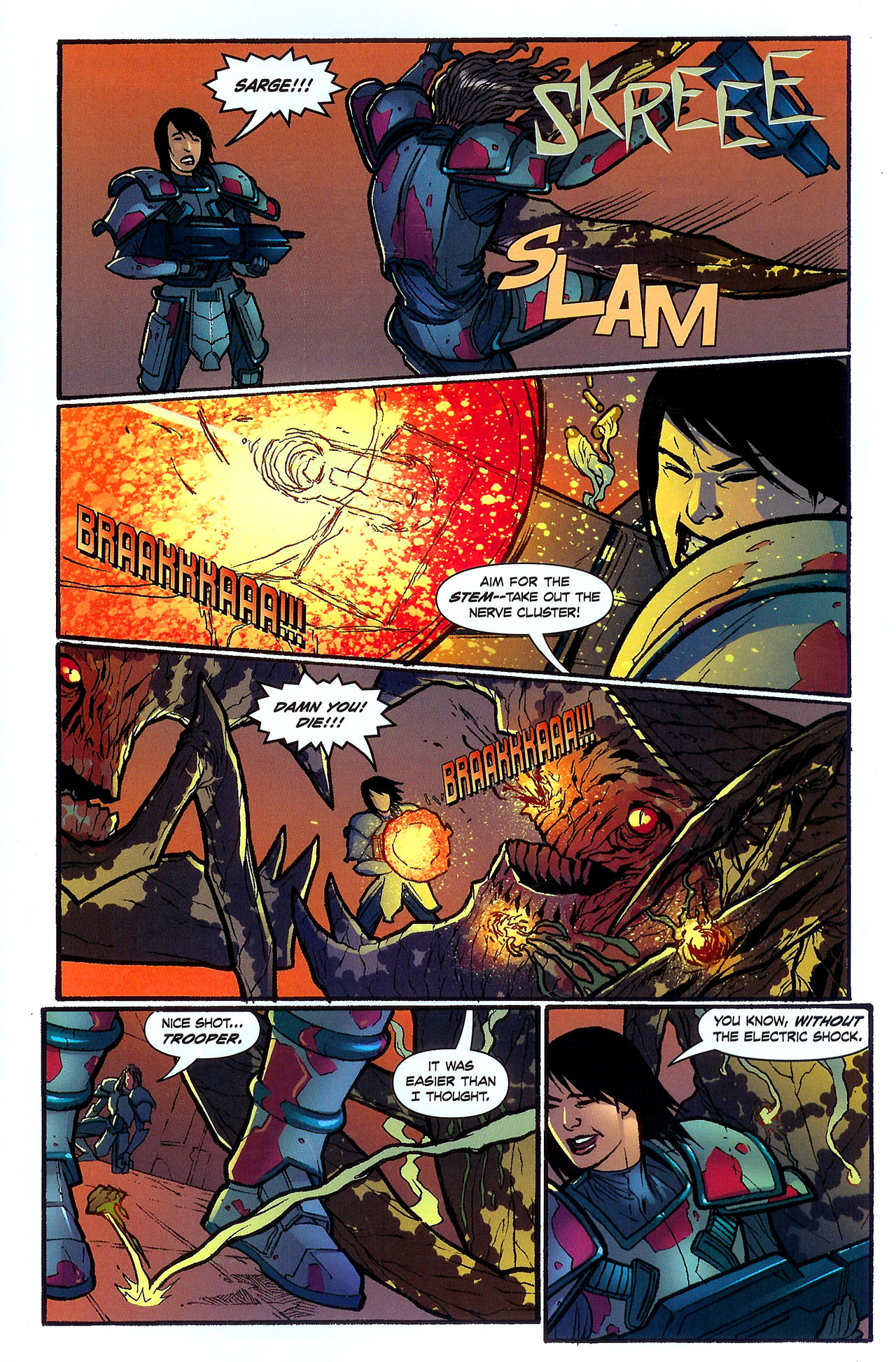 Read online Starship Troopers (2007) comic -  Issue #3 - 13