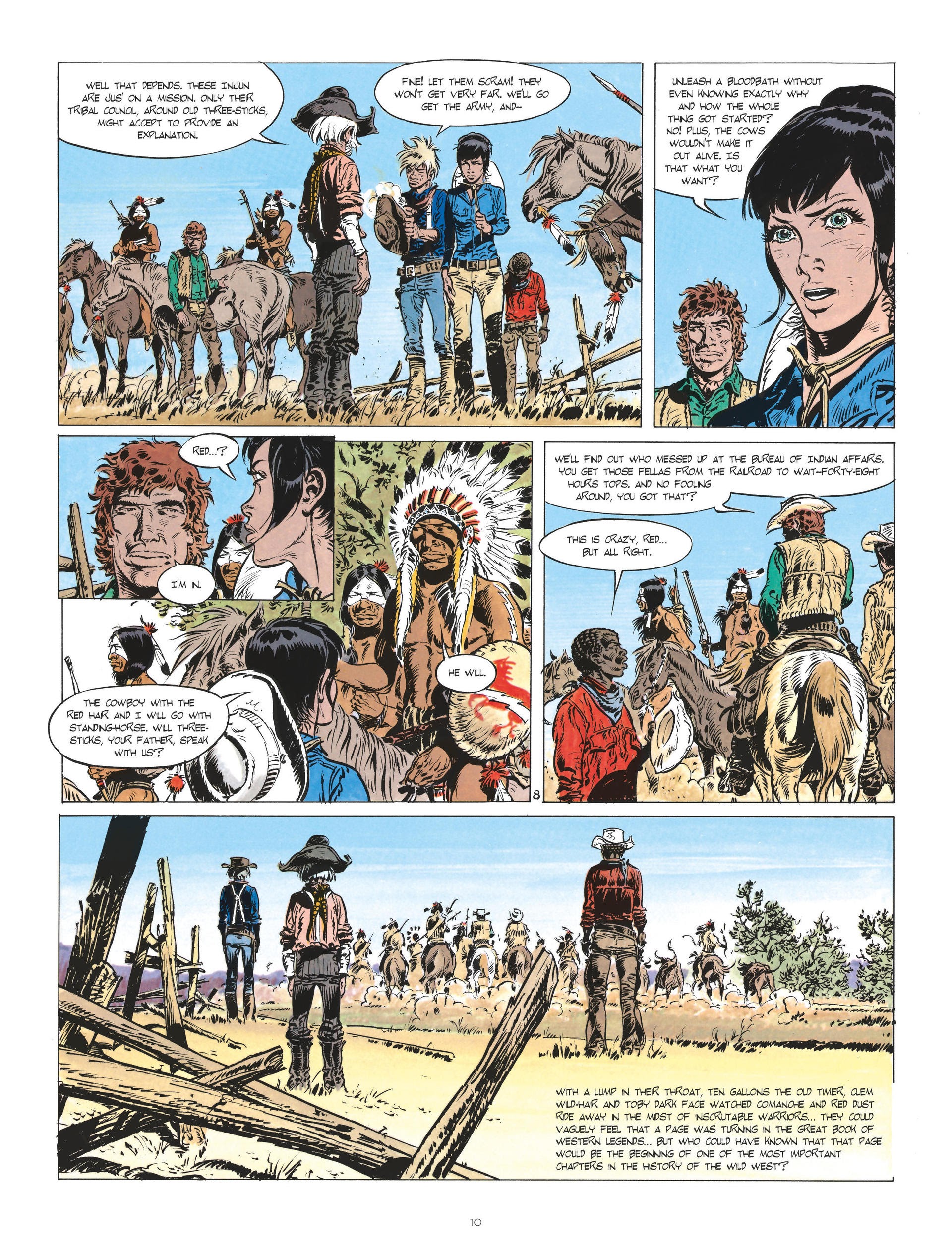 Read online Comanche comic -  Issue #2 - 10