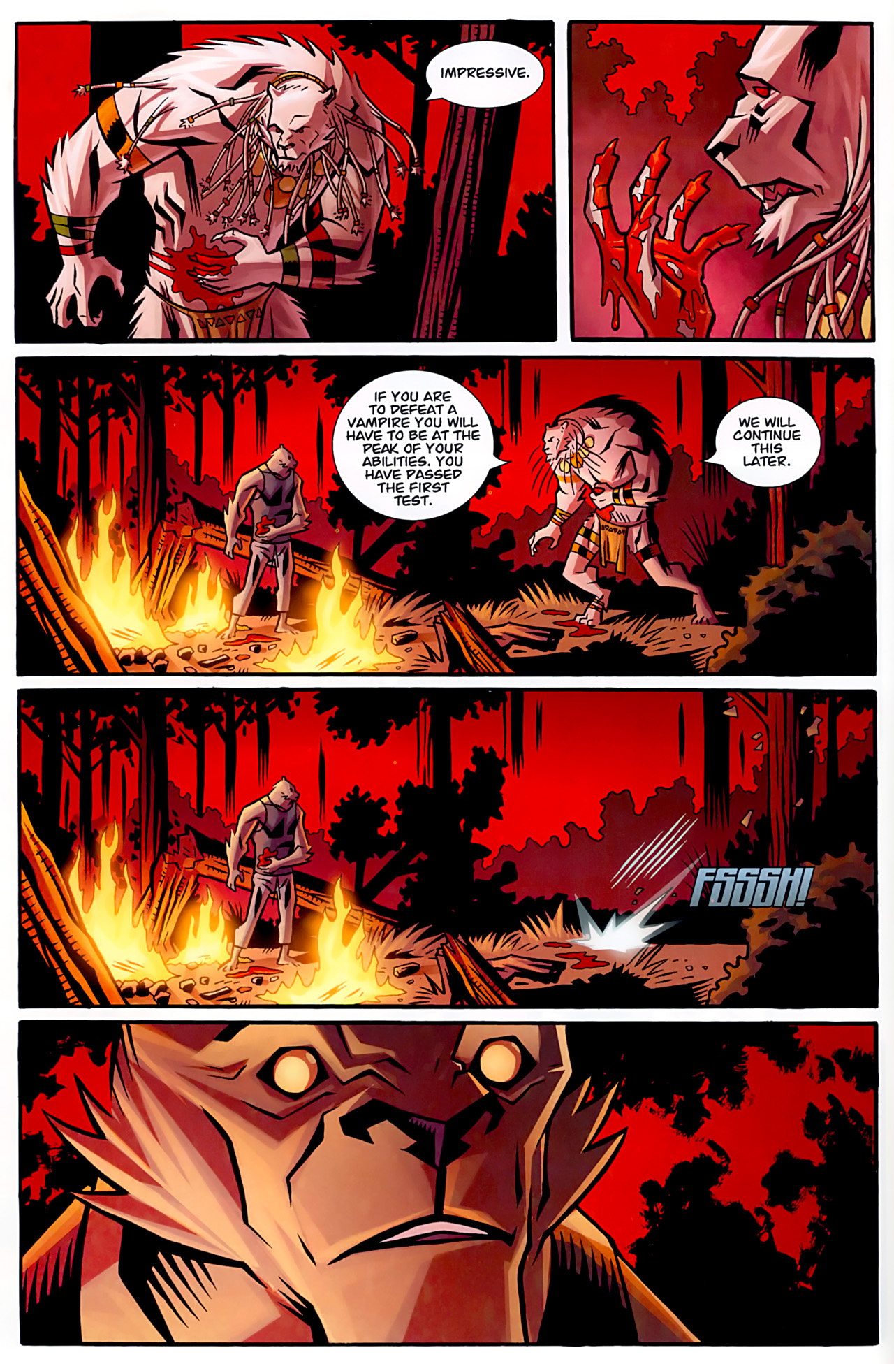 Read online The Astounding Wolf-Man comic -  Issue #9 - 7
