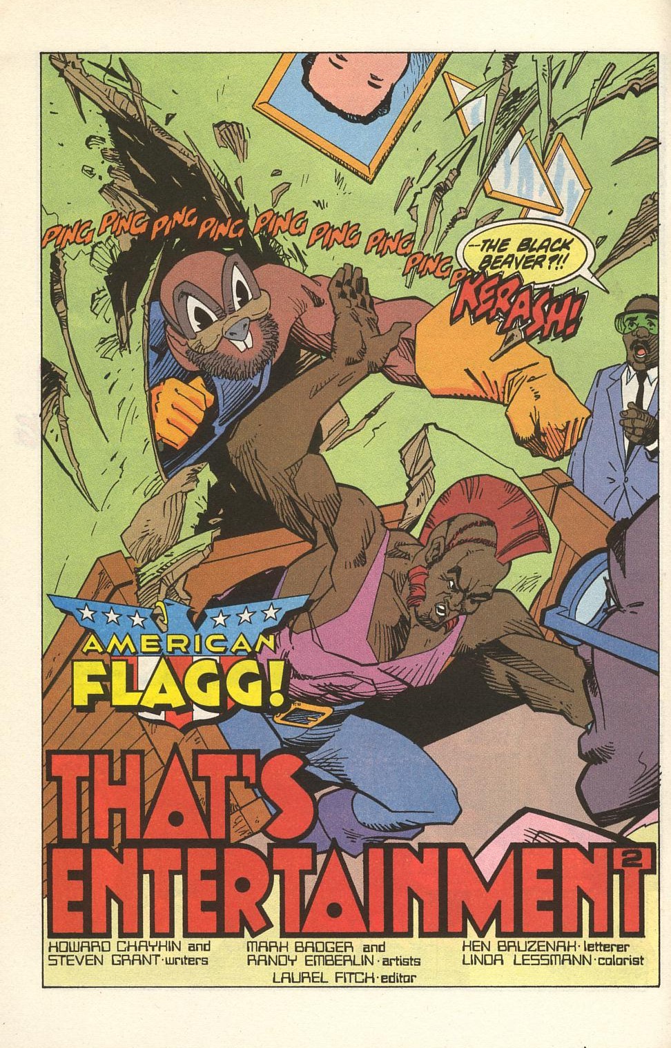 Read online American Flagg! comic -  Issue #32 - 6