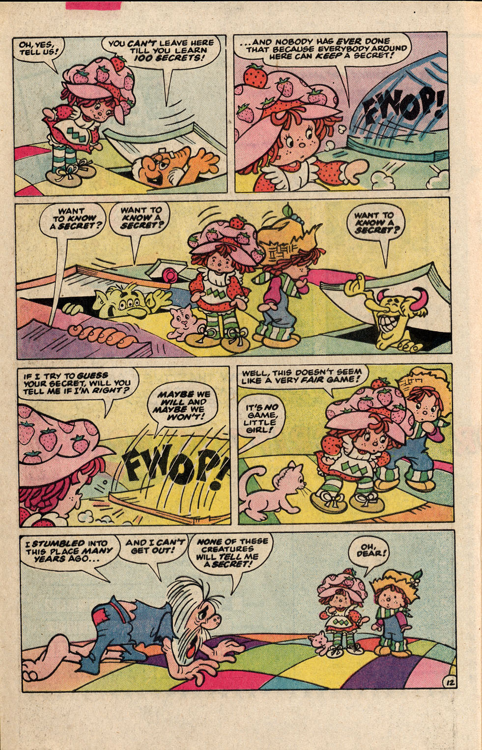 Read online Strawberry Shortcake (1985) comic -  Issue #1 - 20