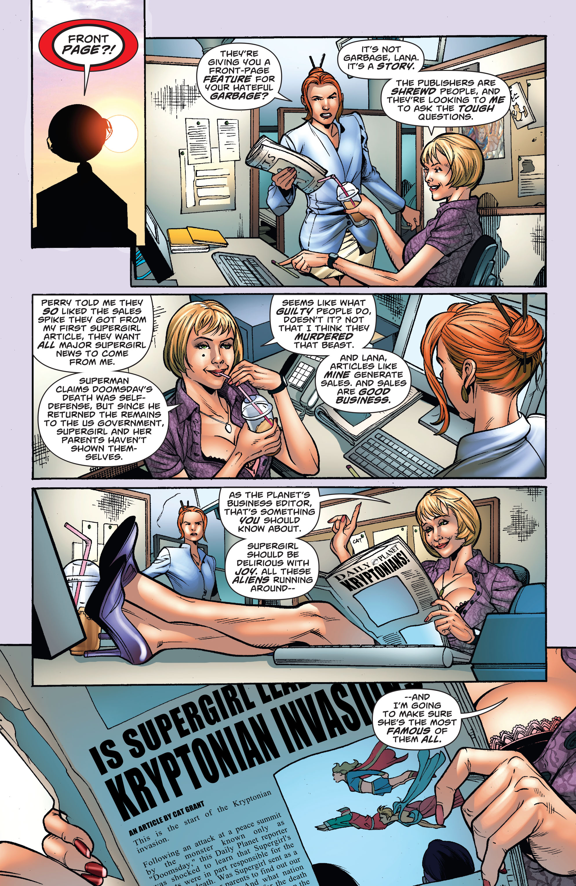 Read online Supergirl (2005) comic -  Issue #35 - 9