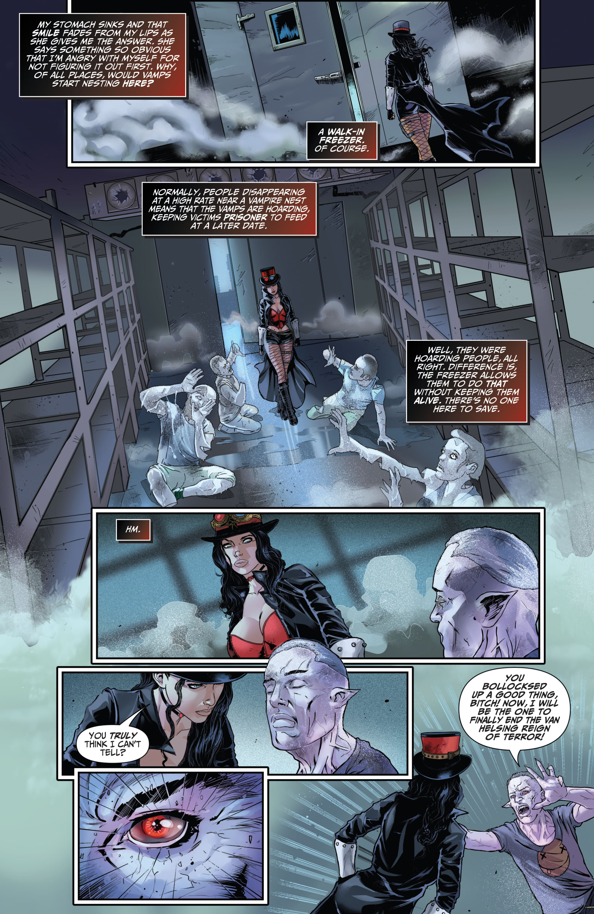Read online Van Helsing: From the Depths comic -  Issue # Full - 12