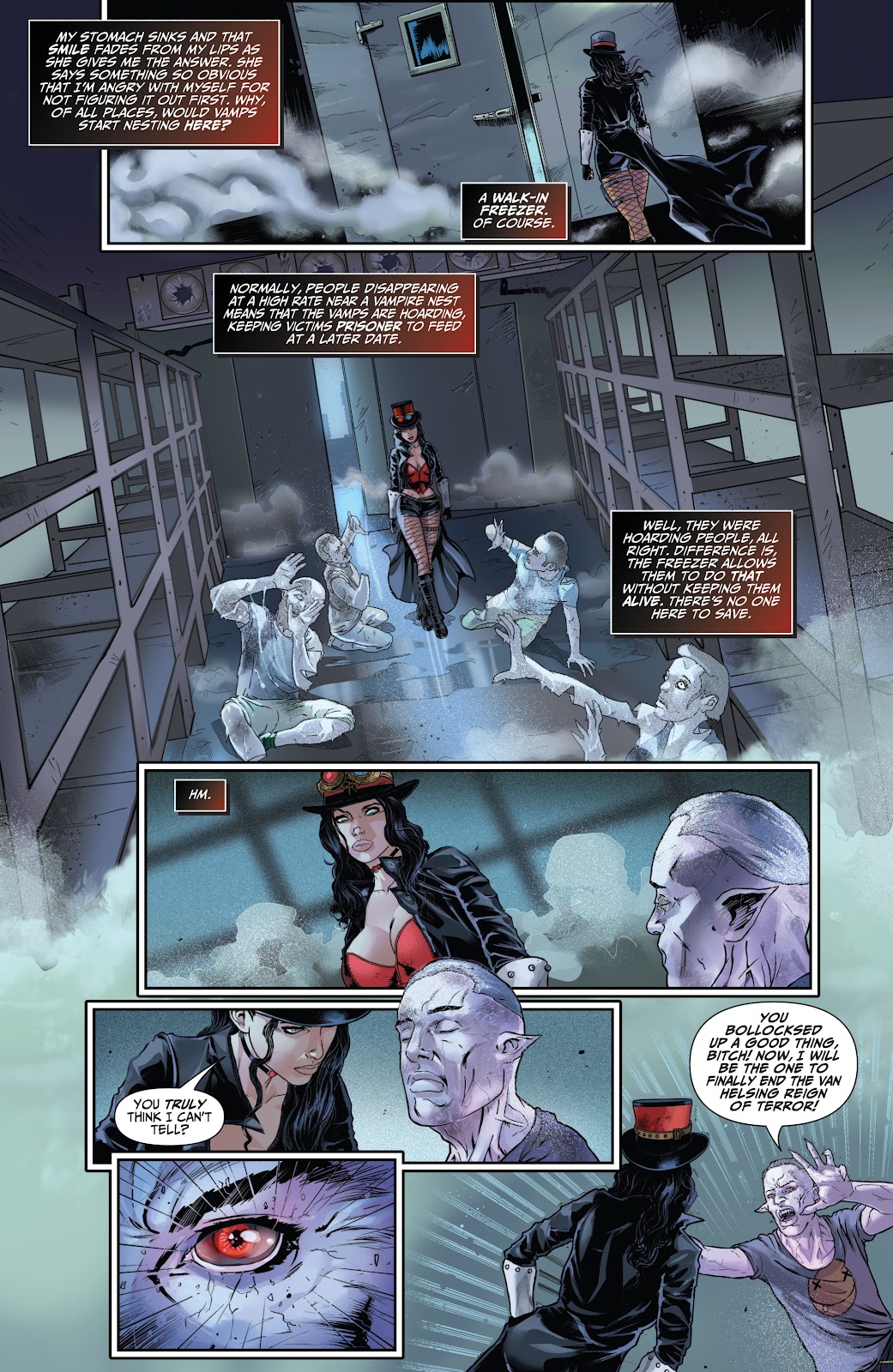 Van Helsing: From the Depths issue Full - Page 12