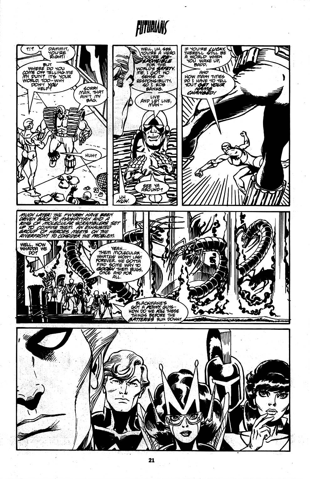 Read online Futurians comic -  Issue # Full - 21