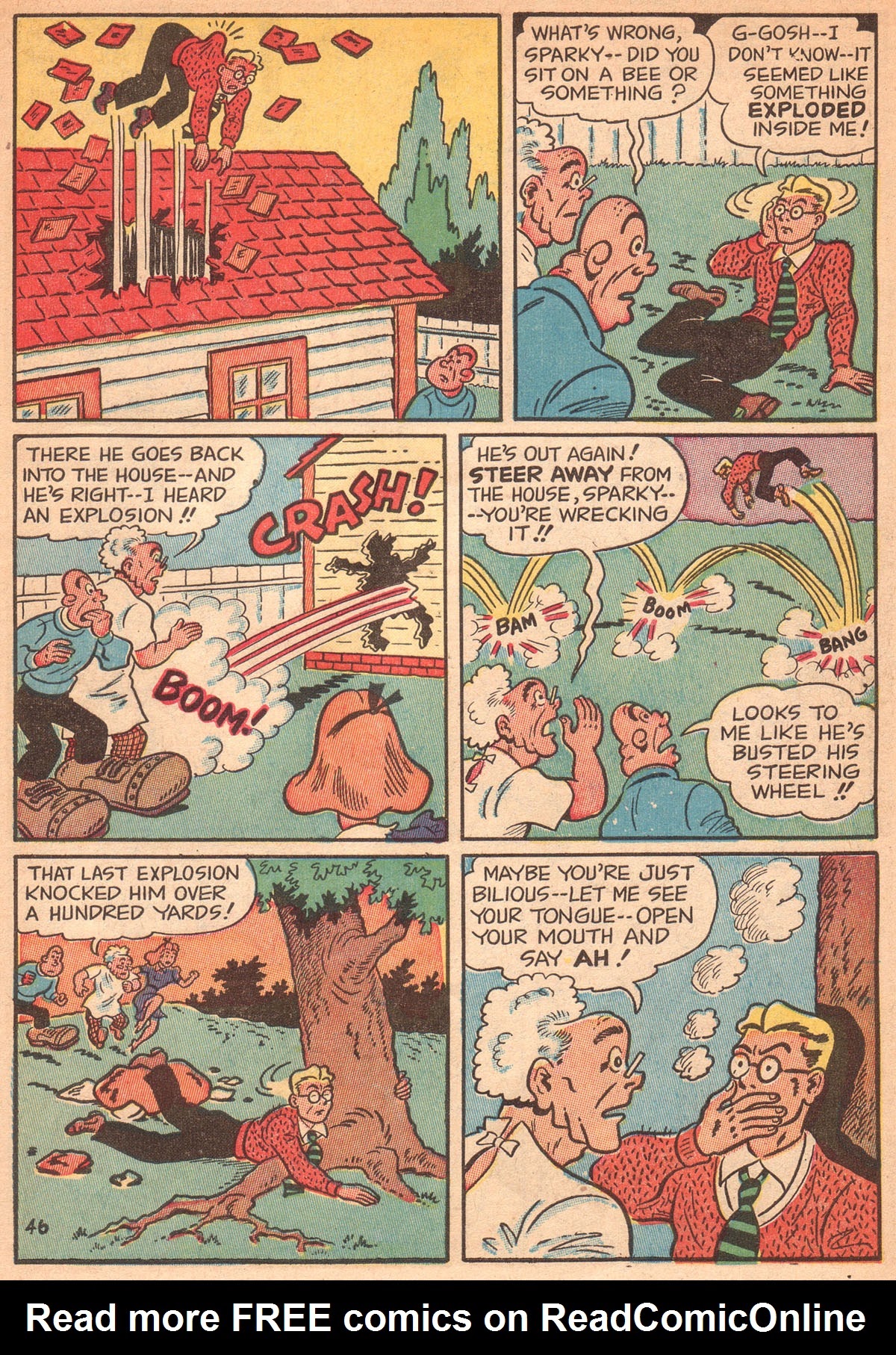 Read online Sparky Watts comic -  Issue #6 - 47