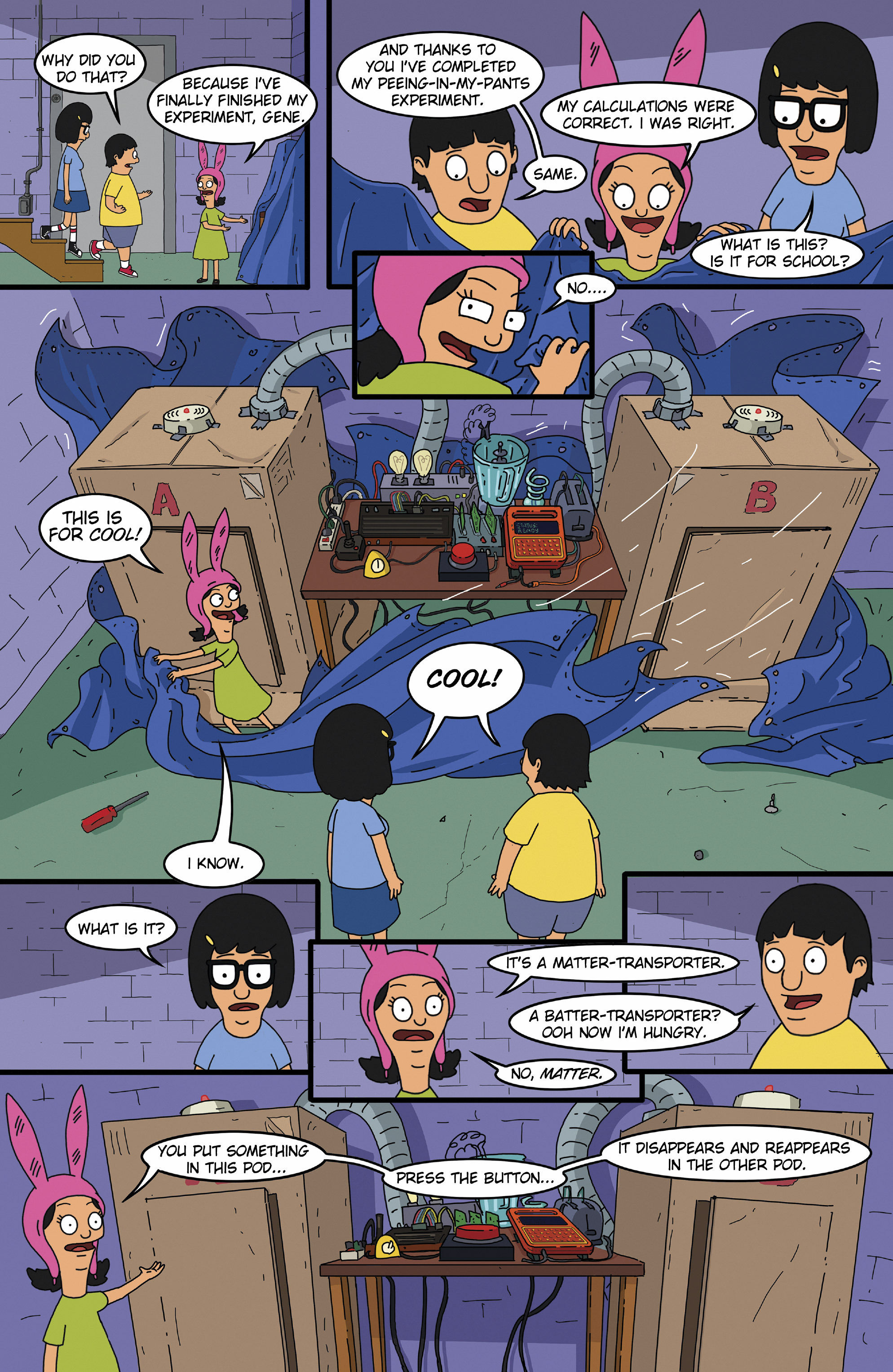 Read online Bob's Burgers (2015) comic -  Issue #14 - 4