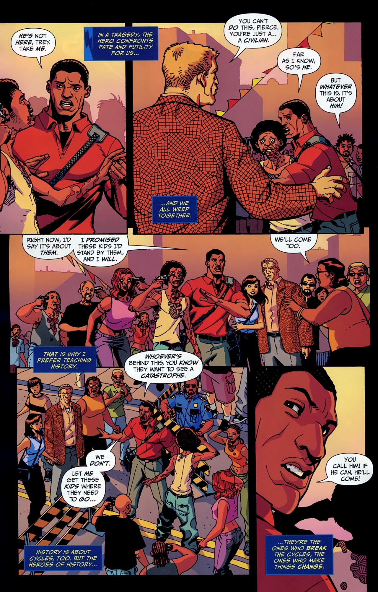 Read online Black Lightning: Year One comic -  Issue #6 - 11