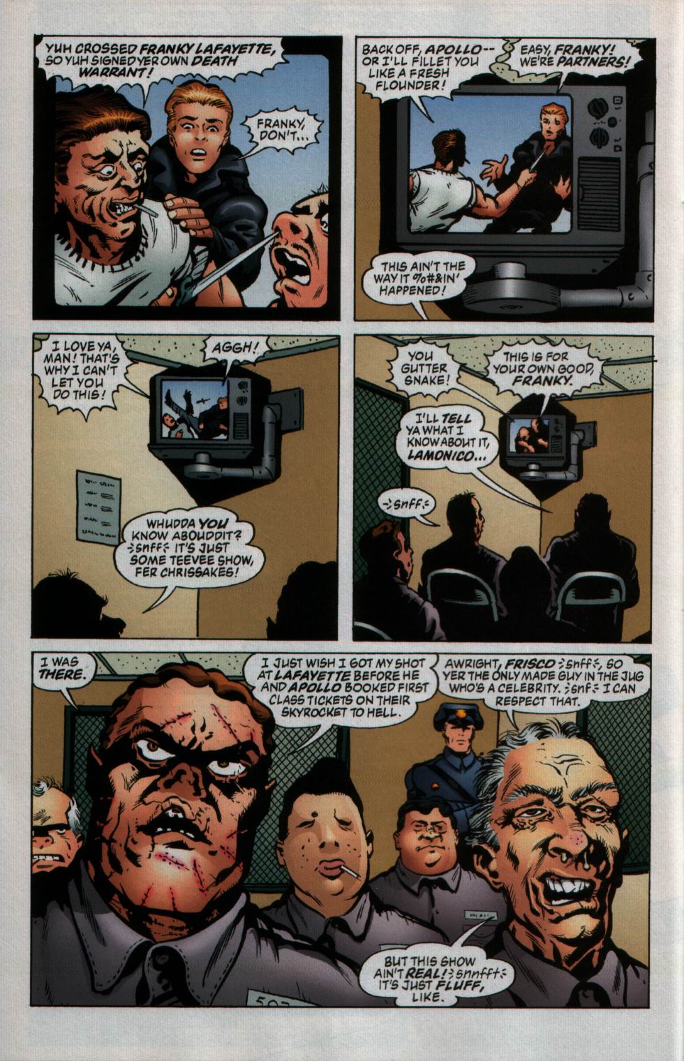 Read online Greyshirt: Indigo Sunset comic -  Issue #6 - 12