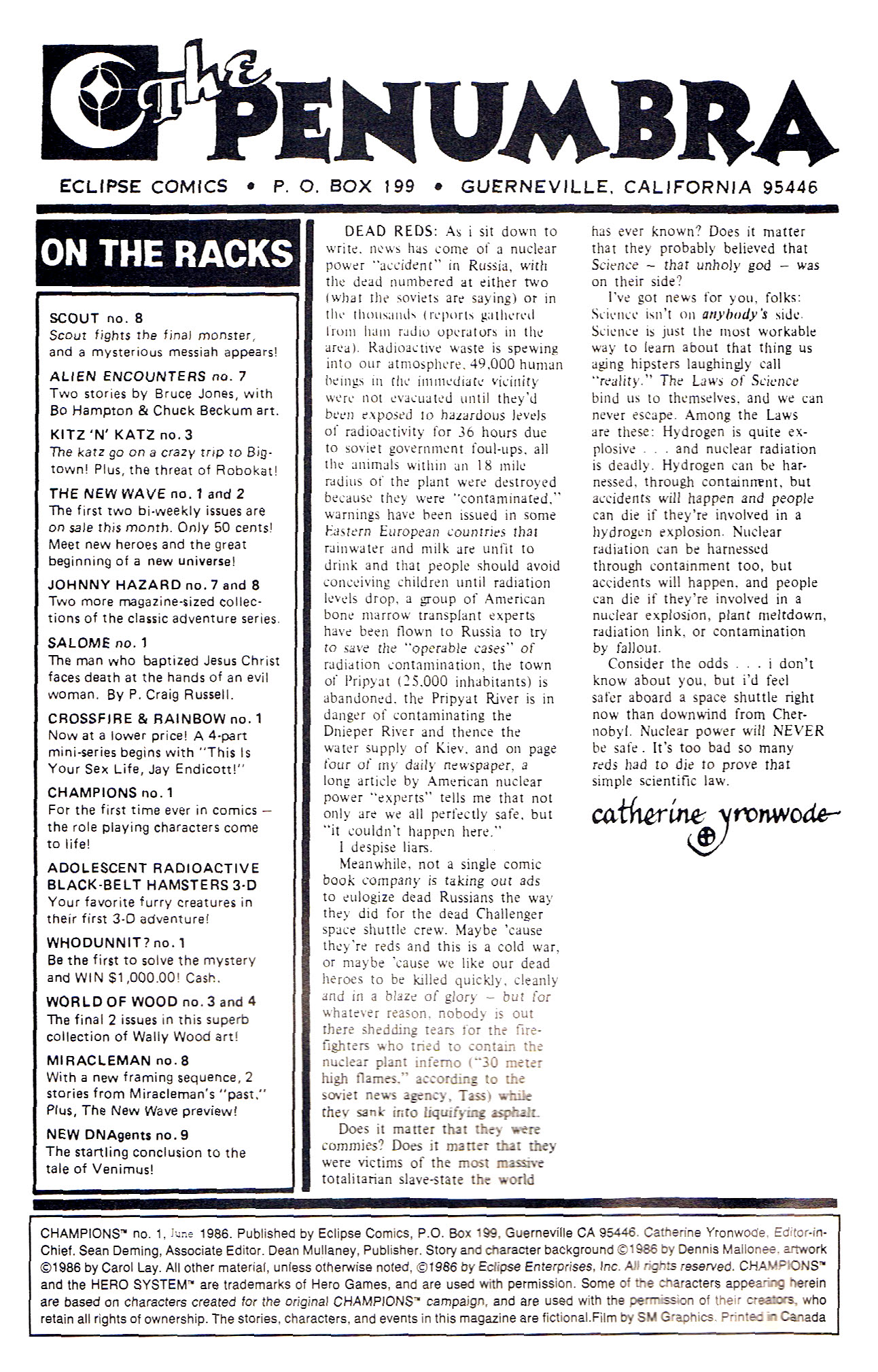 Read online Champions (1986) comic -  Issue #1 - 2