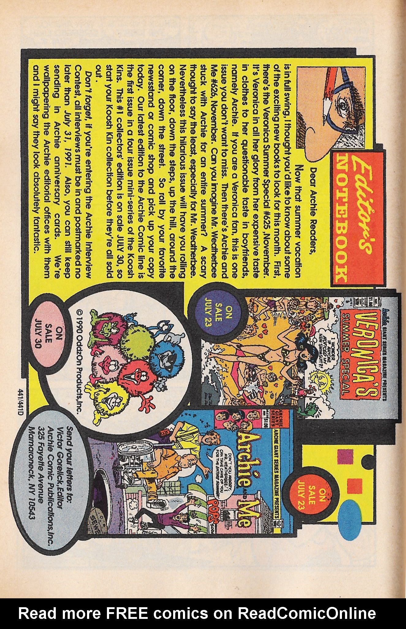 Read online Archie Digest Magazine comic -  Issue #110 - 108