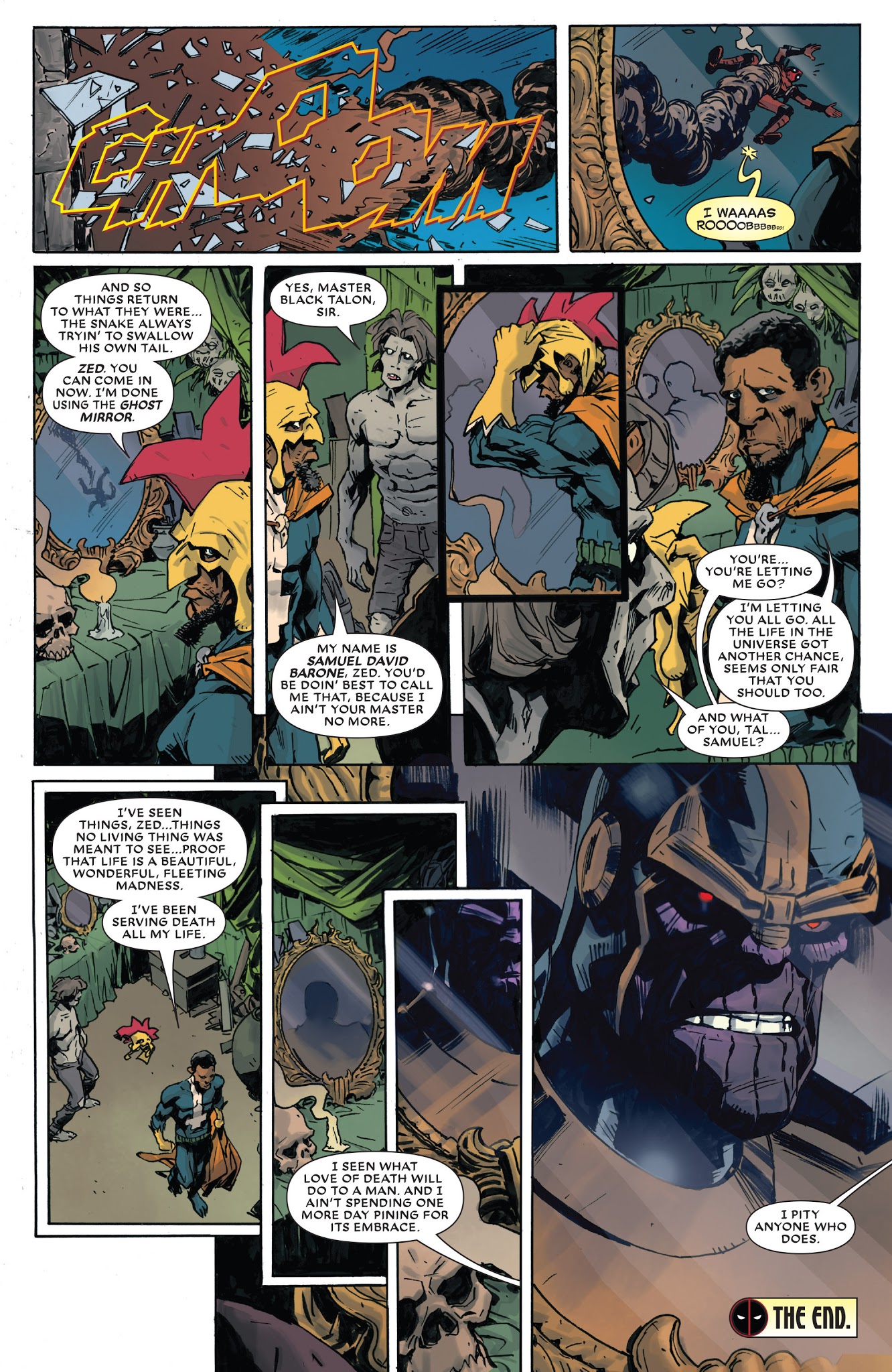 Read online Deadpool vs. Thanos comic -  Issue # _TPB - 90