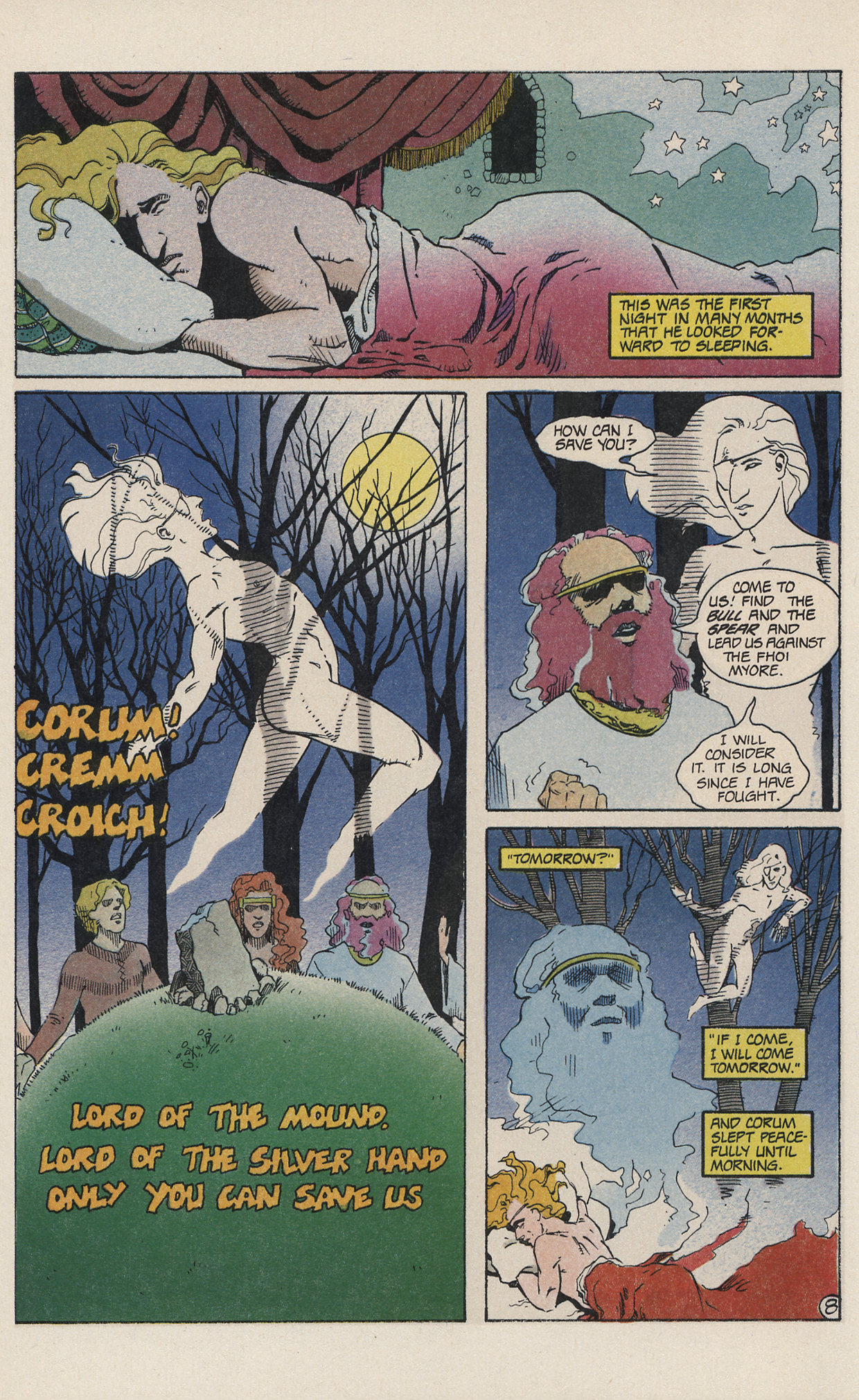 Read online Corum: The Bull and the Spear comic -  Issue #1 - 10