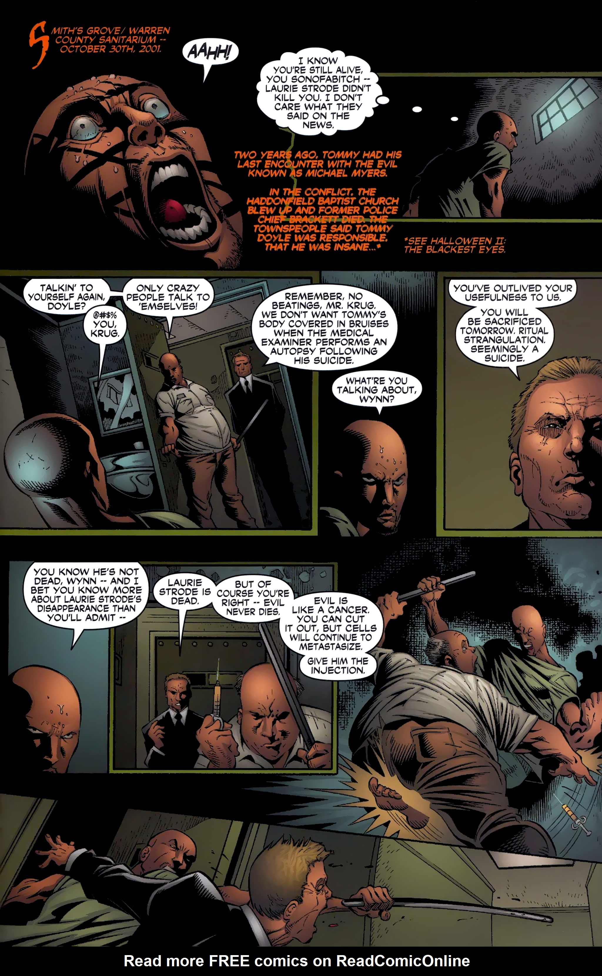 Read online Halloween III: The Devil's Eyes comic -  Issue # Full - 5