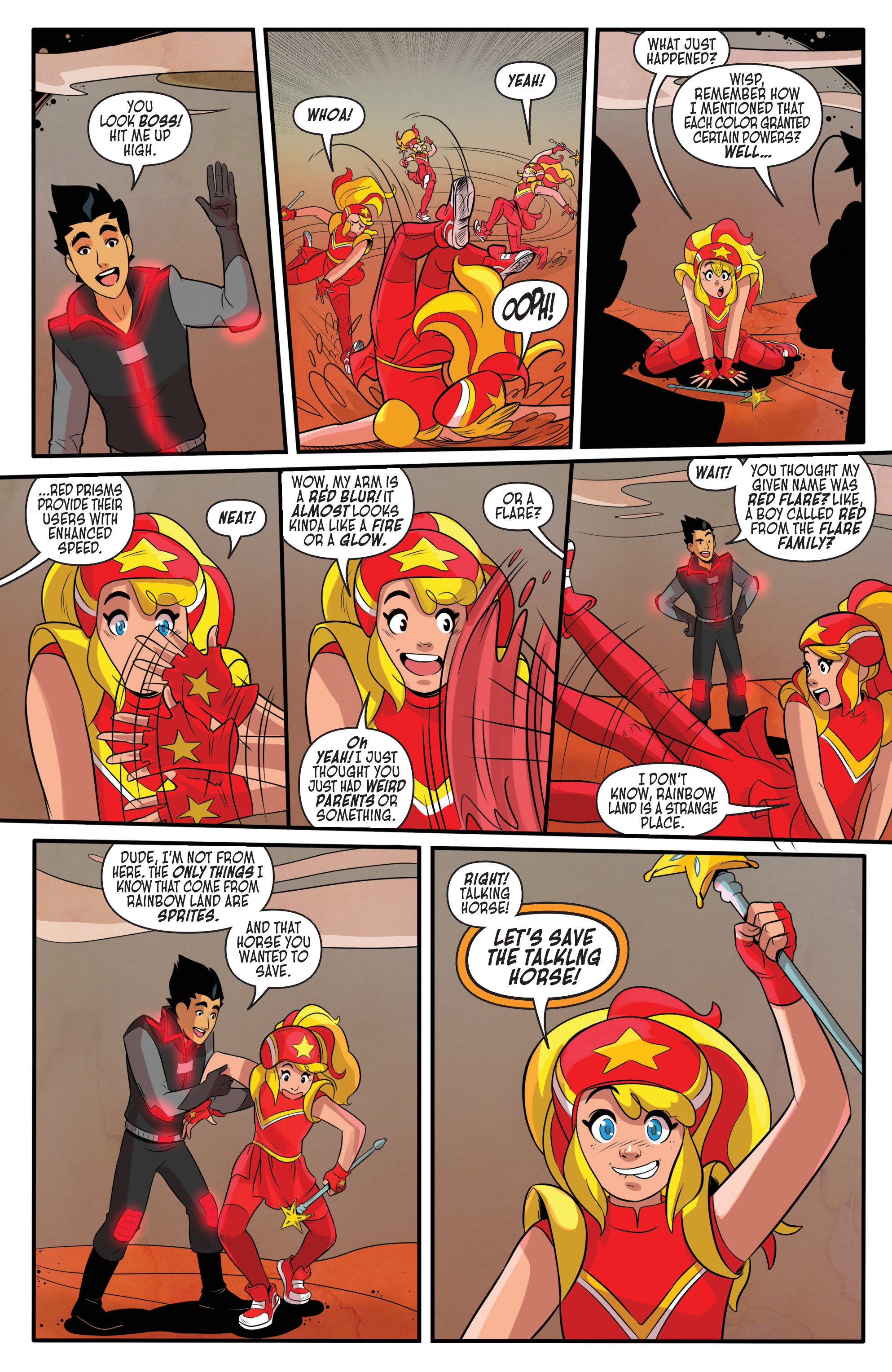 Read online Rainbow Brite comic -  Issue #4 - 14