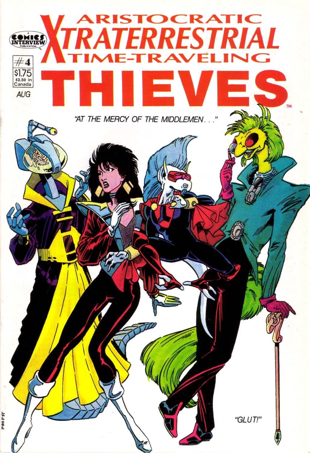 Read online Aristocratic Xtraterrestrial Time-Traveling Thieves comic -  Issue #4 - 1