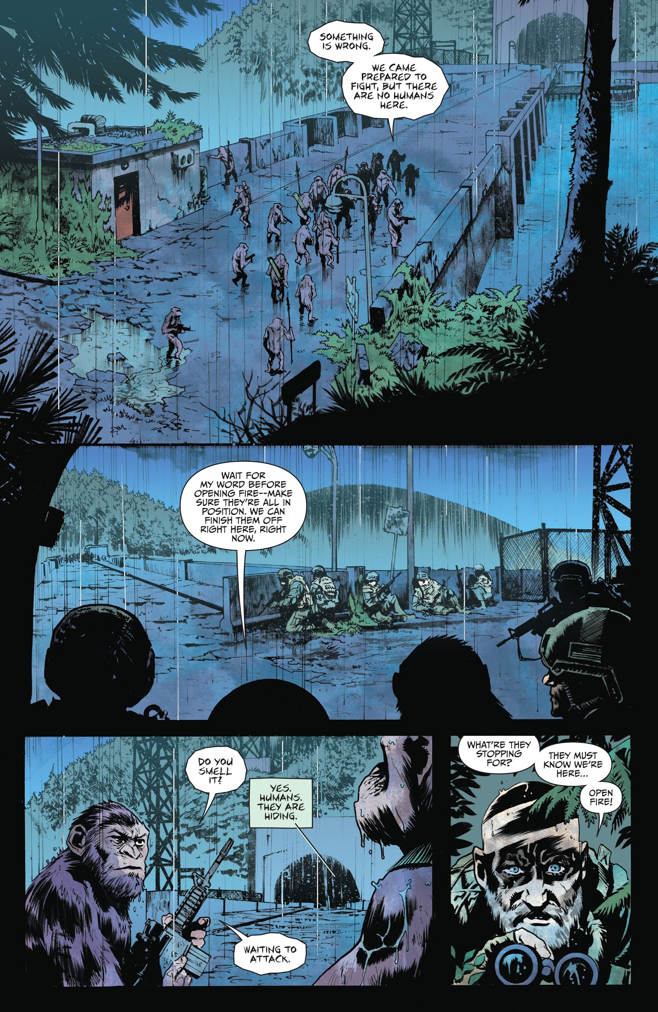 Read online War for the Planet of the Apes comic -  Issue #4 - 15