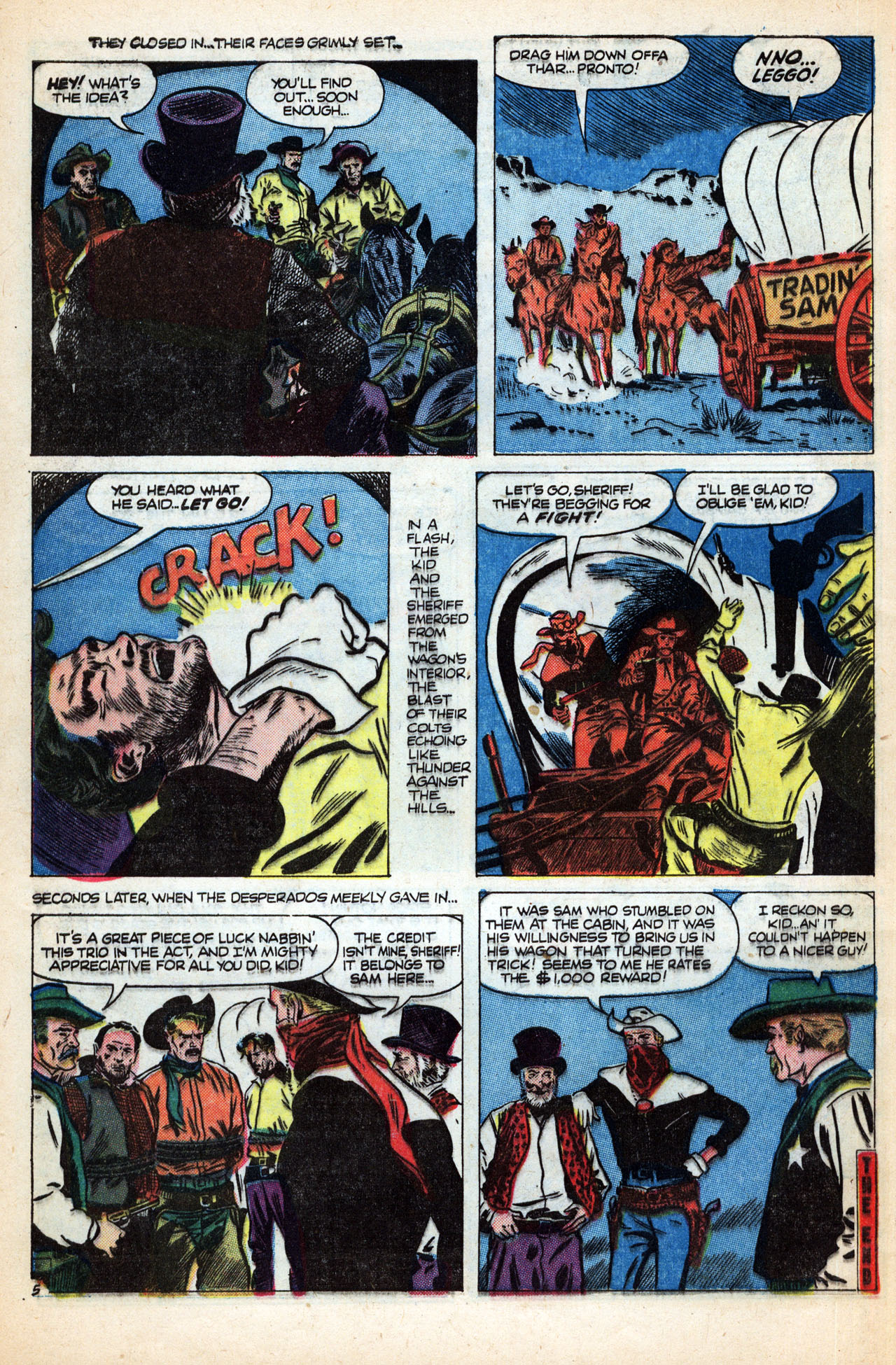 Read online The Outlaw Kid (1954) comic -  Issue #13 - 32