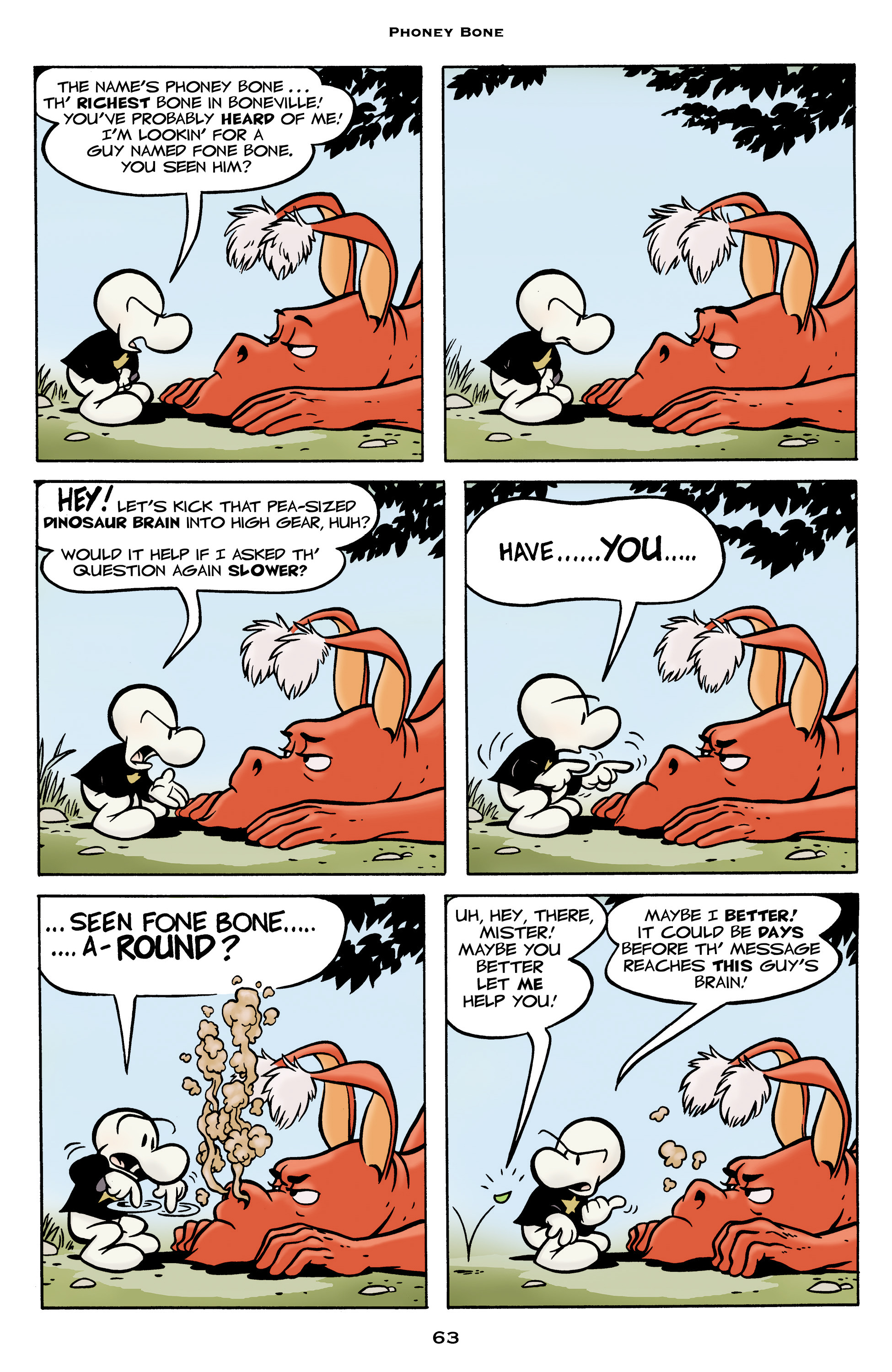 Read online Bone: Out From Boneville comic -  Issue # TPB - 63