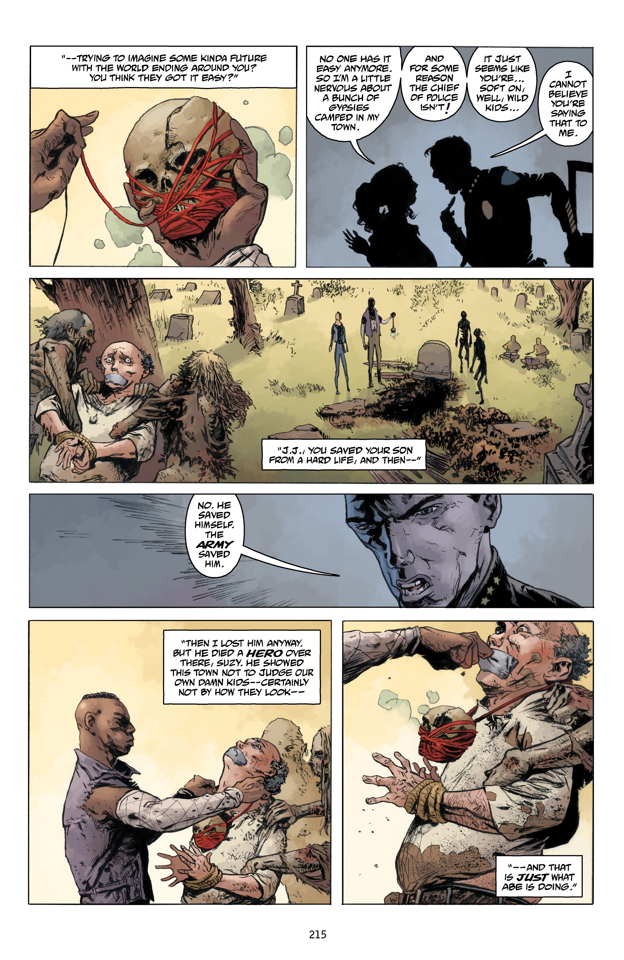 Read online Abe Sapien comic -  Issue # _TPB Dark and Terrible 1 (Part 3) - 14