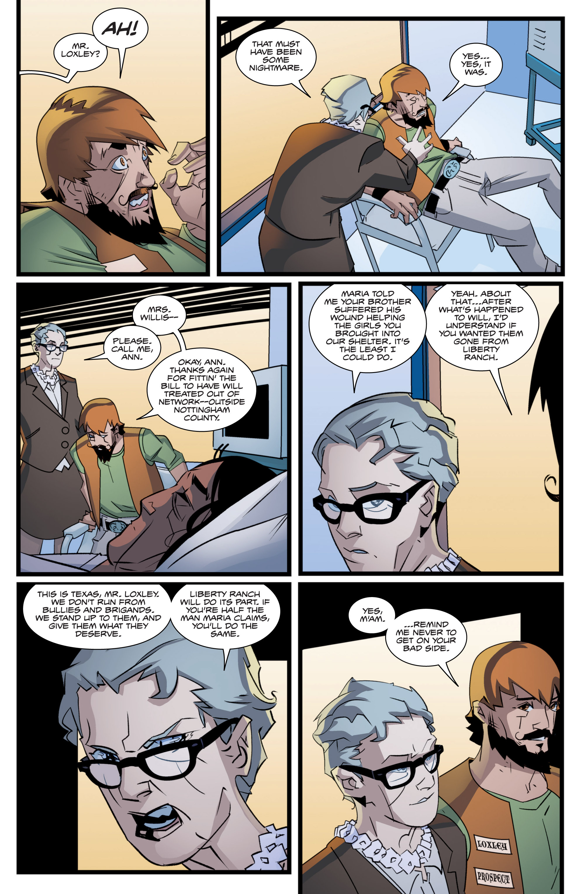 Read online Sherwood, Texas comic -  Issue #4 - 5