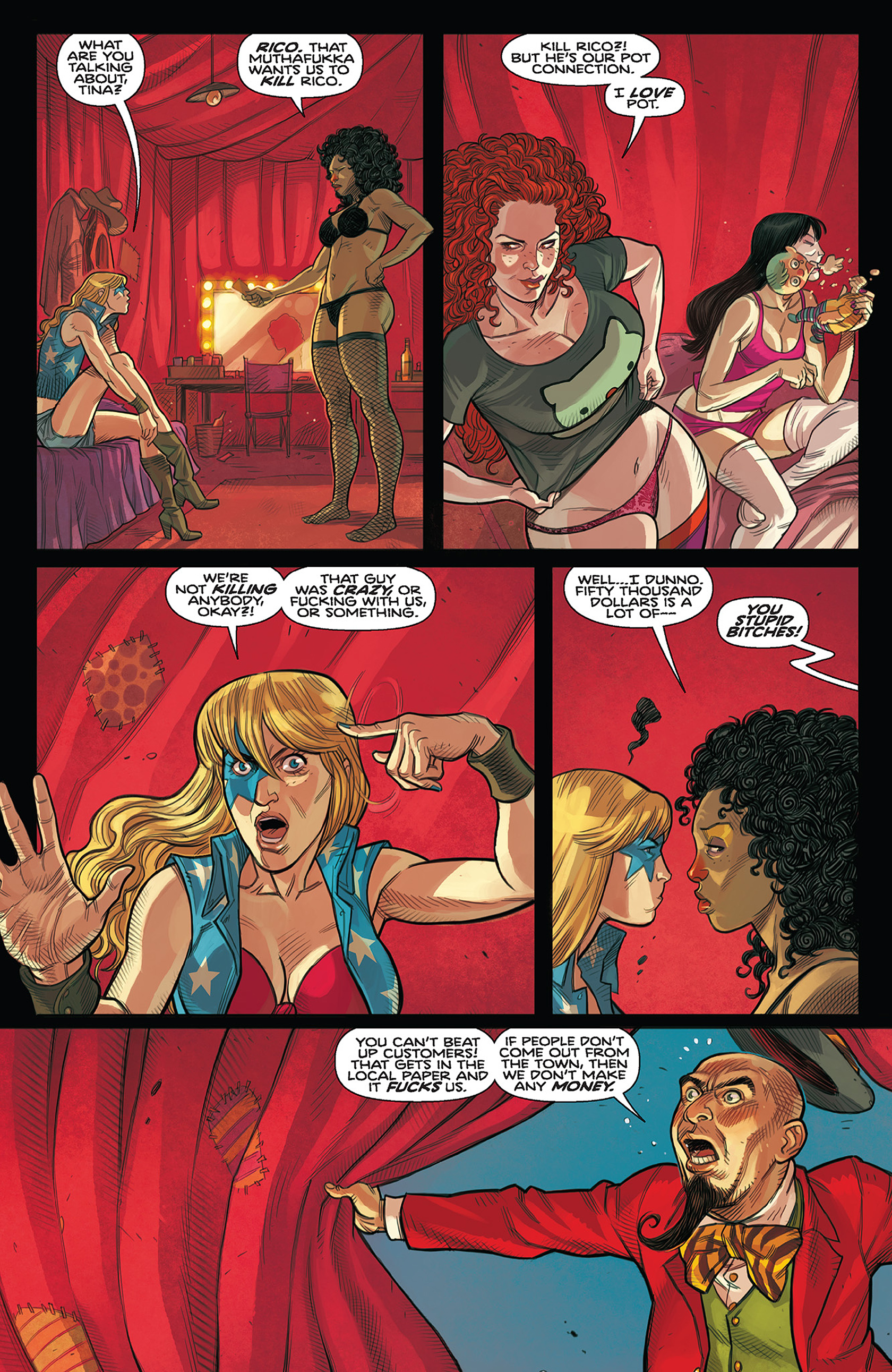 Read online Clown Fatale comic -  Issue #1 - 13