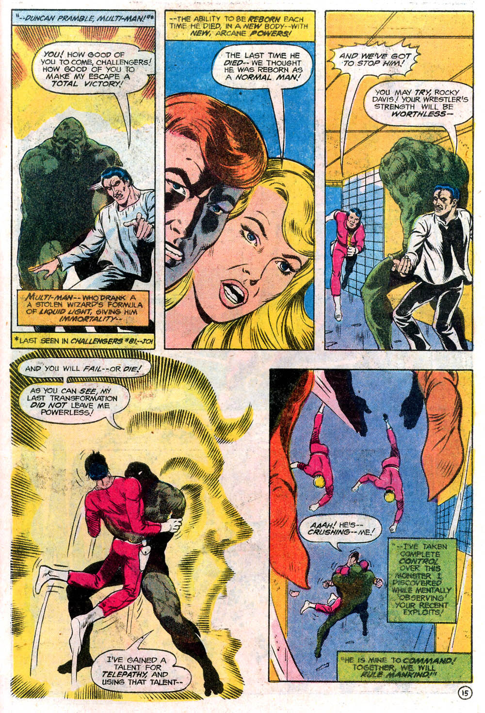 Read online Challengers of the Unknown (1958) comic -  Issue #84 - 17