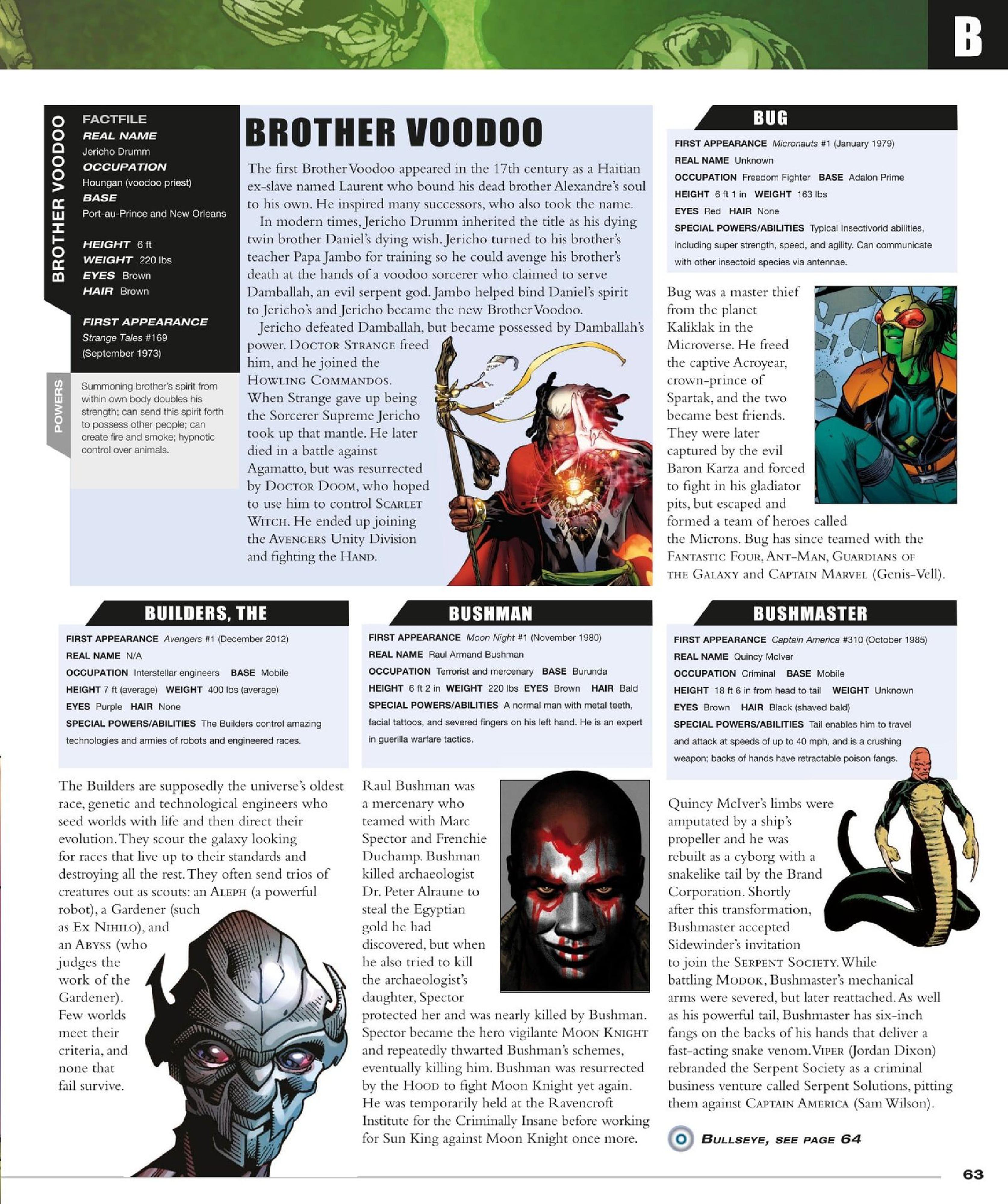 Read online Marvel Encyclopedia, New Edition comic -  Issue # TPB (Part 1) - 65