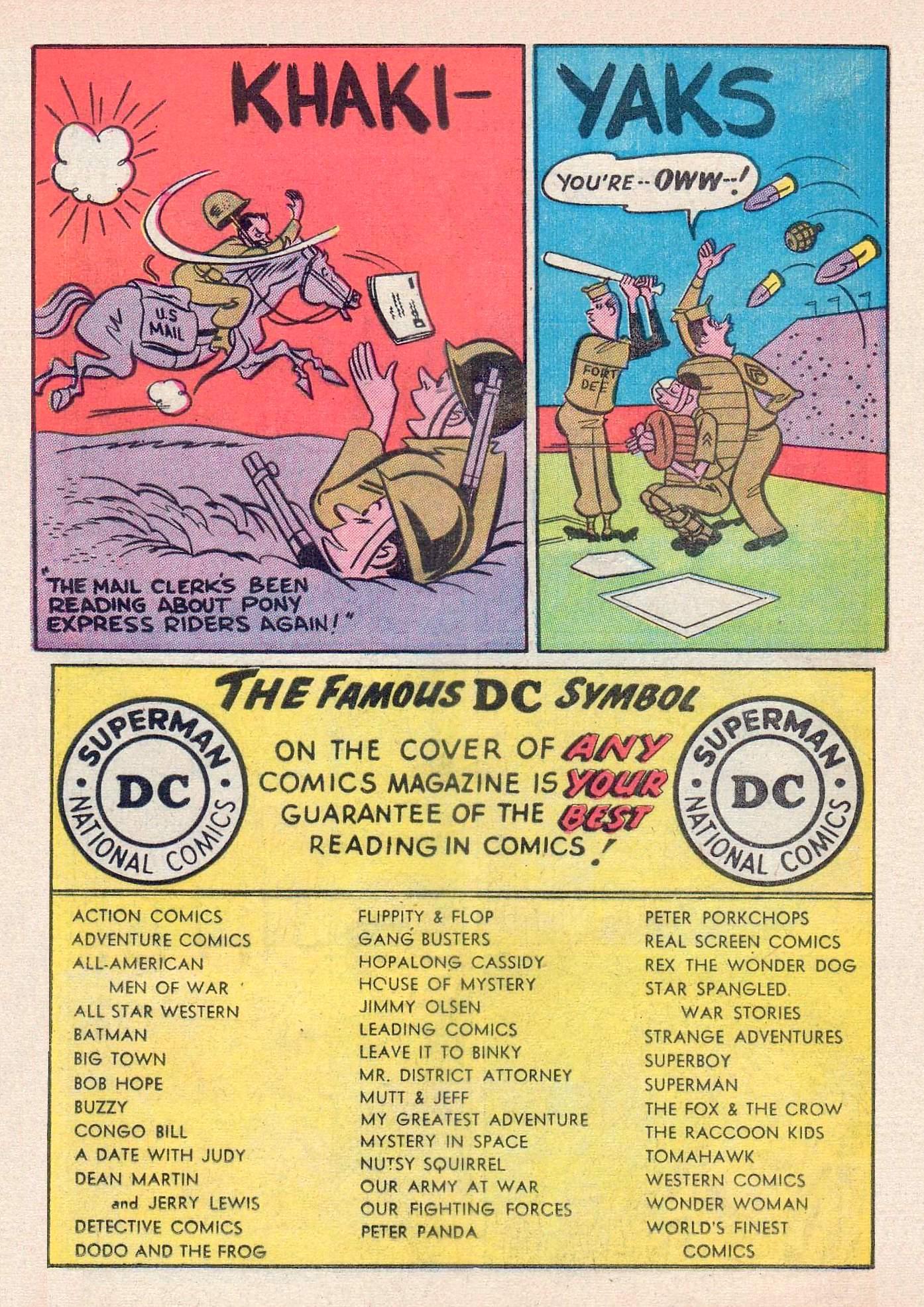 Read online Star Spangled War Stories (1952) comic -  Issue #35 - 20