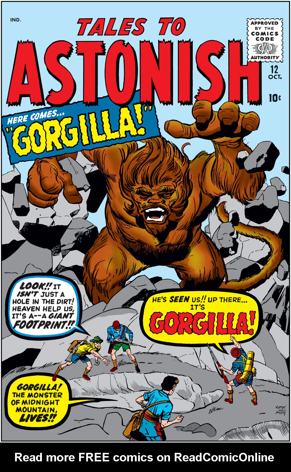 Read online Tales to Astonish (1959) comic -  Issue #12 - 1