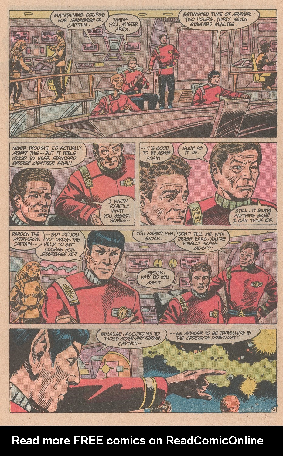 Read online Star Trek (1984) comic -  Issue #39 - 3