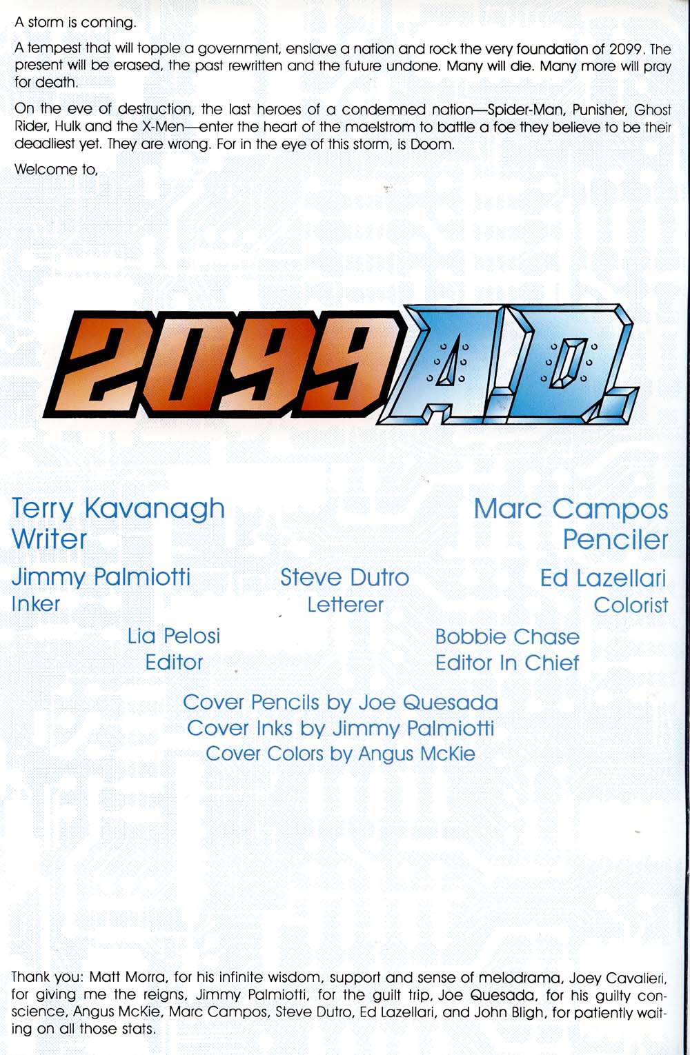 Read online 2099 A.D. comic -  Issue # Full - 2