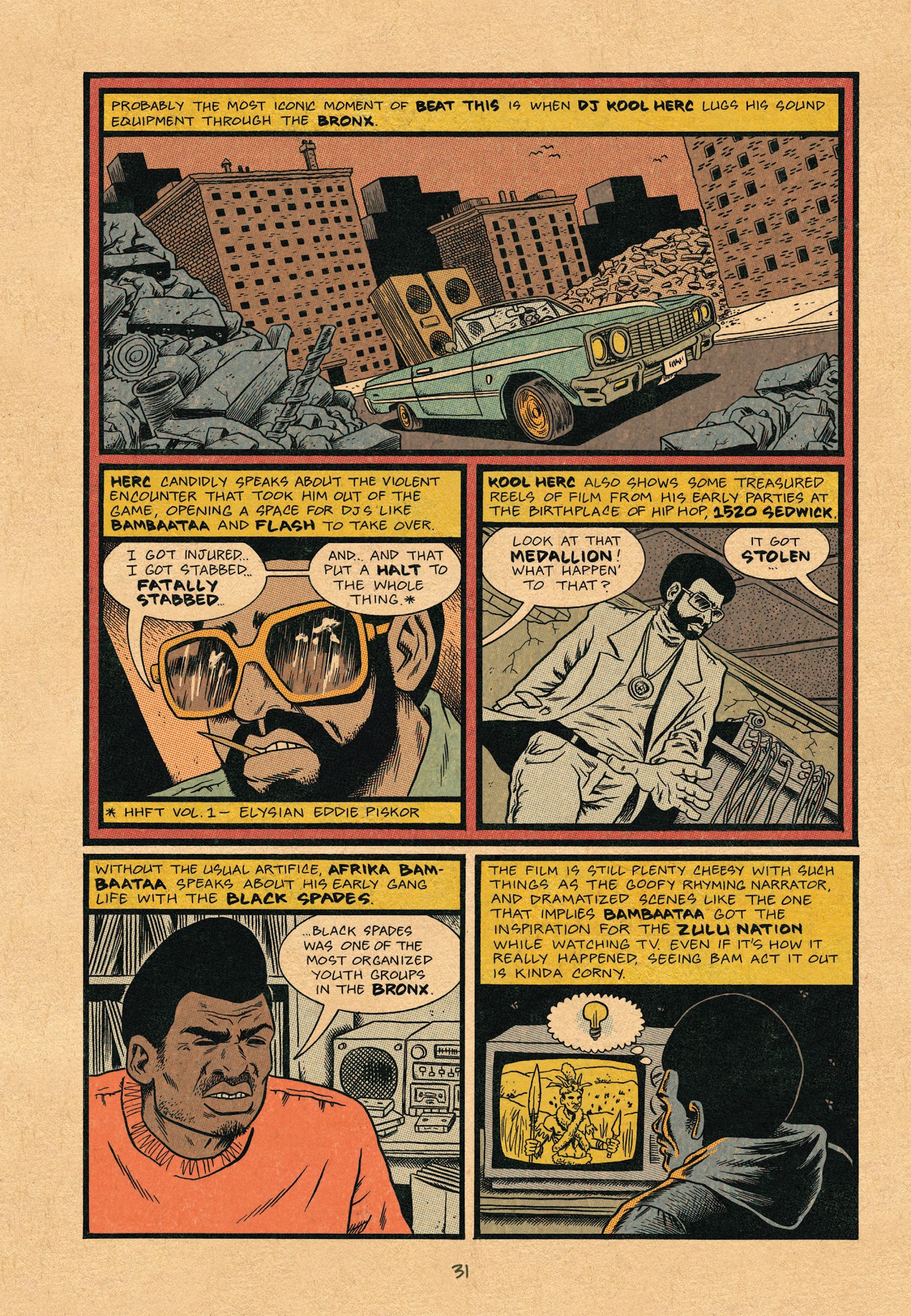 Read online Hip Hop Family Tree (2013) comic -  Issue # TPB 4 - 32