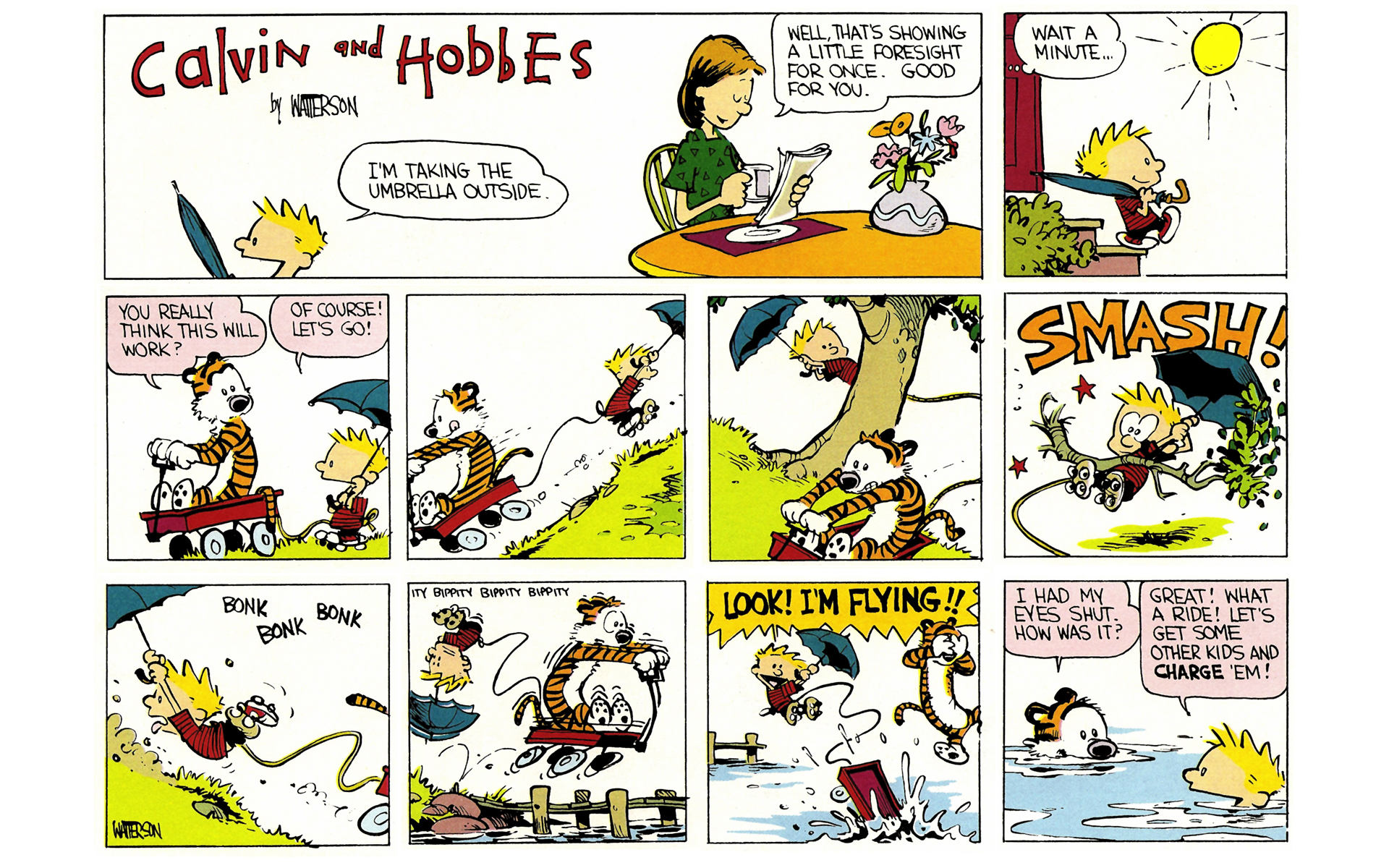 Read online Calvin and Hobbes comic -  Issue #1 - 97