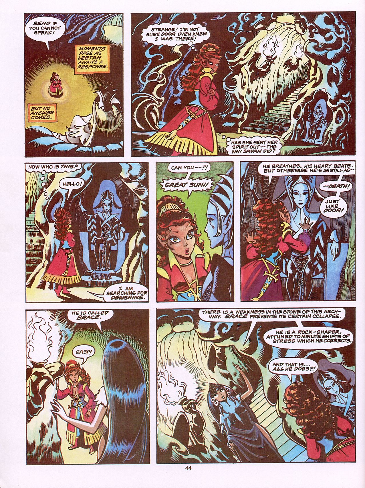 Read online ElfQuest (Starblaze Edition) comic -  Issue # TPB 3 - 52